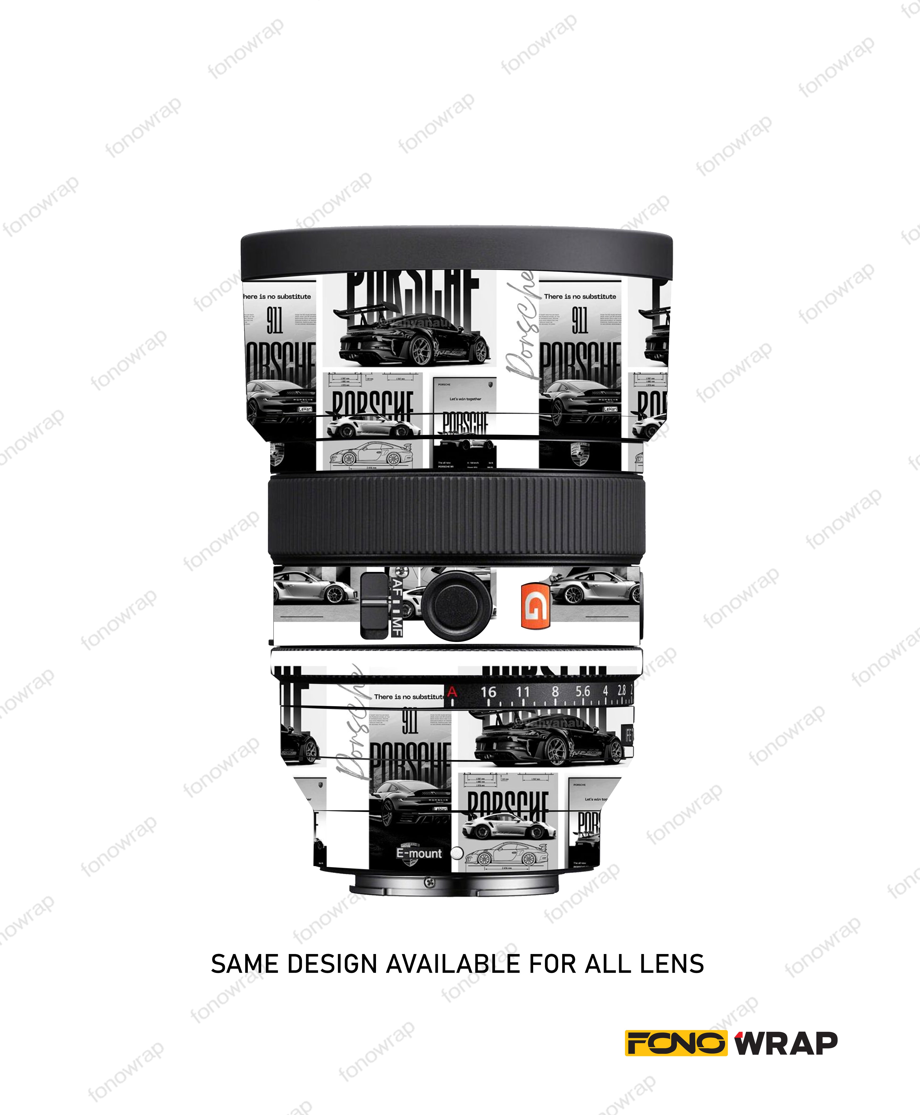 Porsche Lens Skin