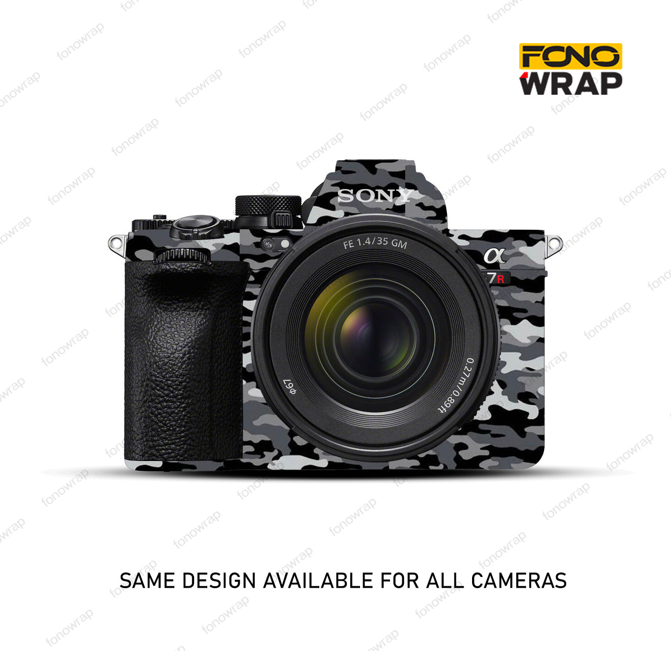 Camouflage Camera Skin