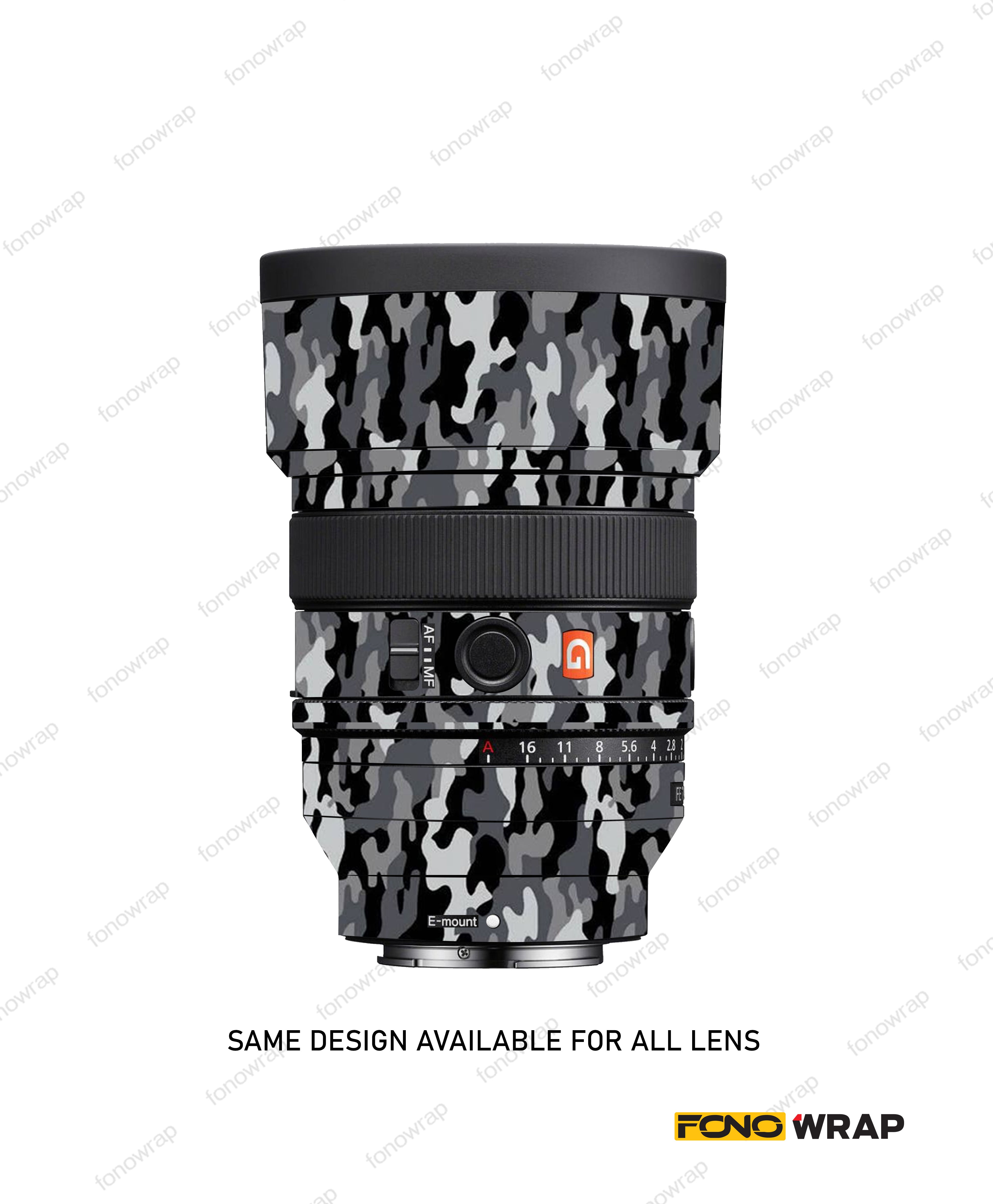 Camouflage Lens Skin