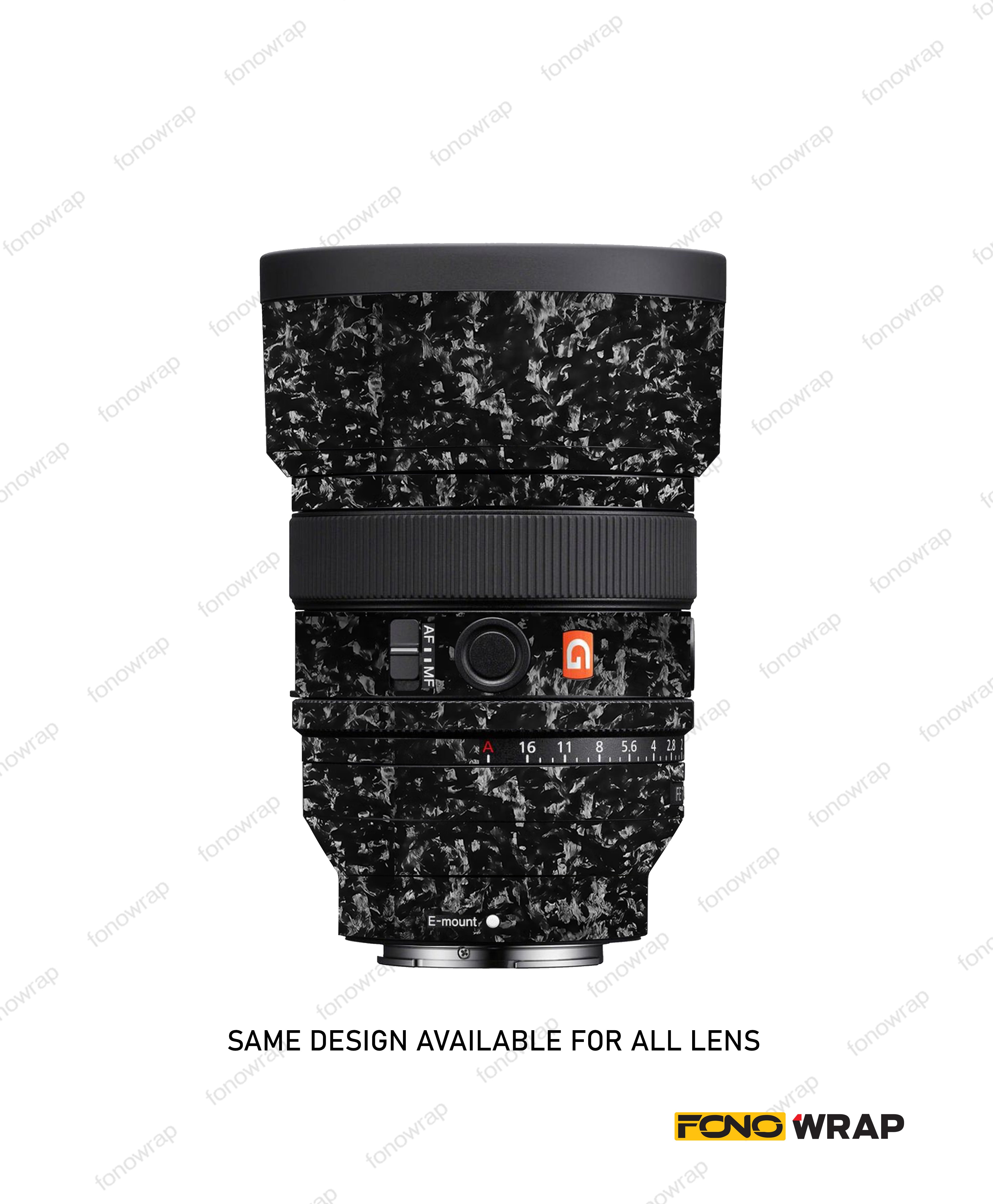 Black Granite Lens Skin