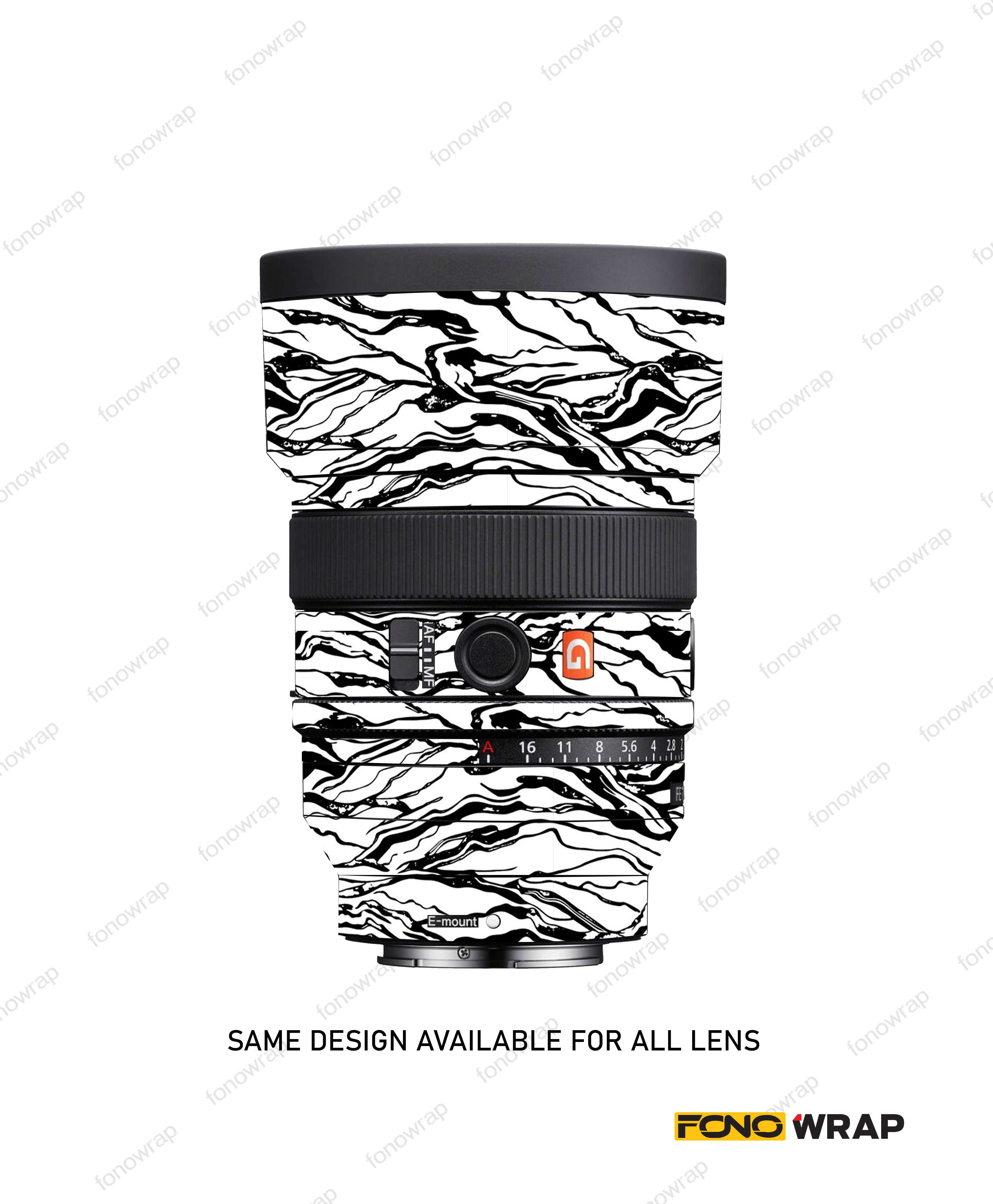 Zebra Stripe Lens Skin