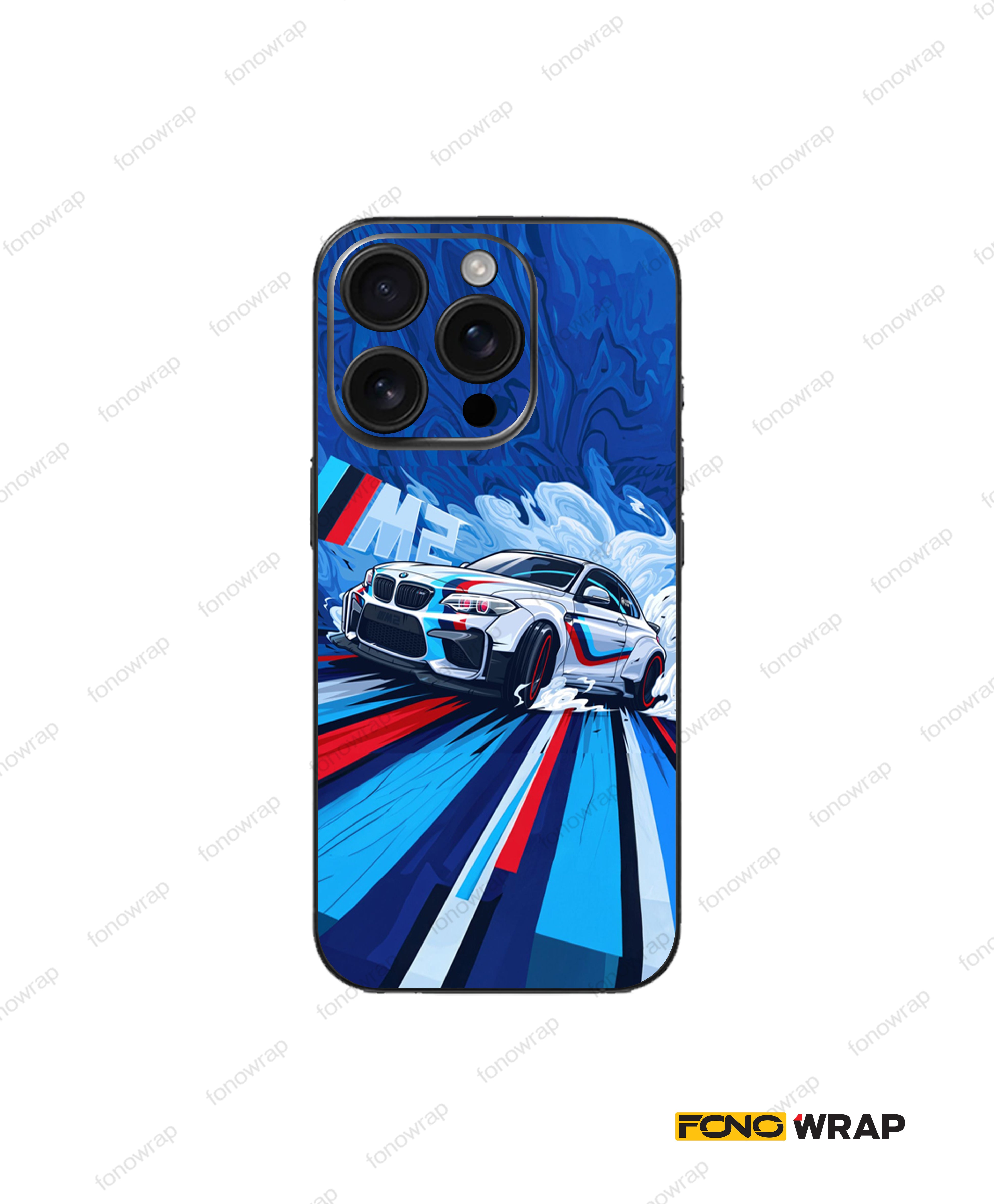 M2 Automotive 3D Embossed Mobile Skin