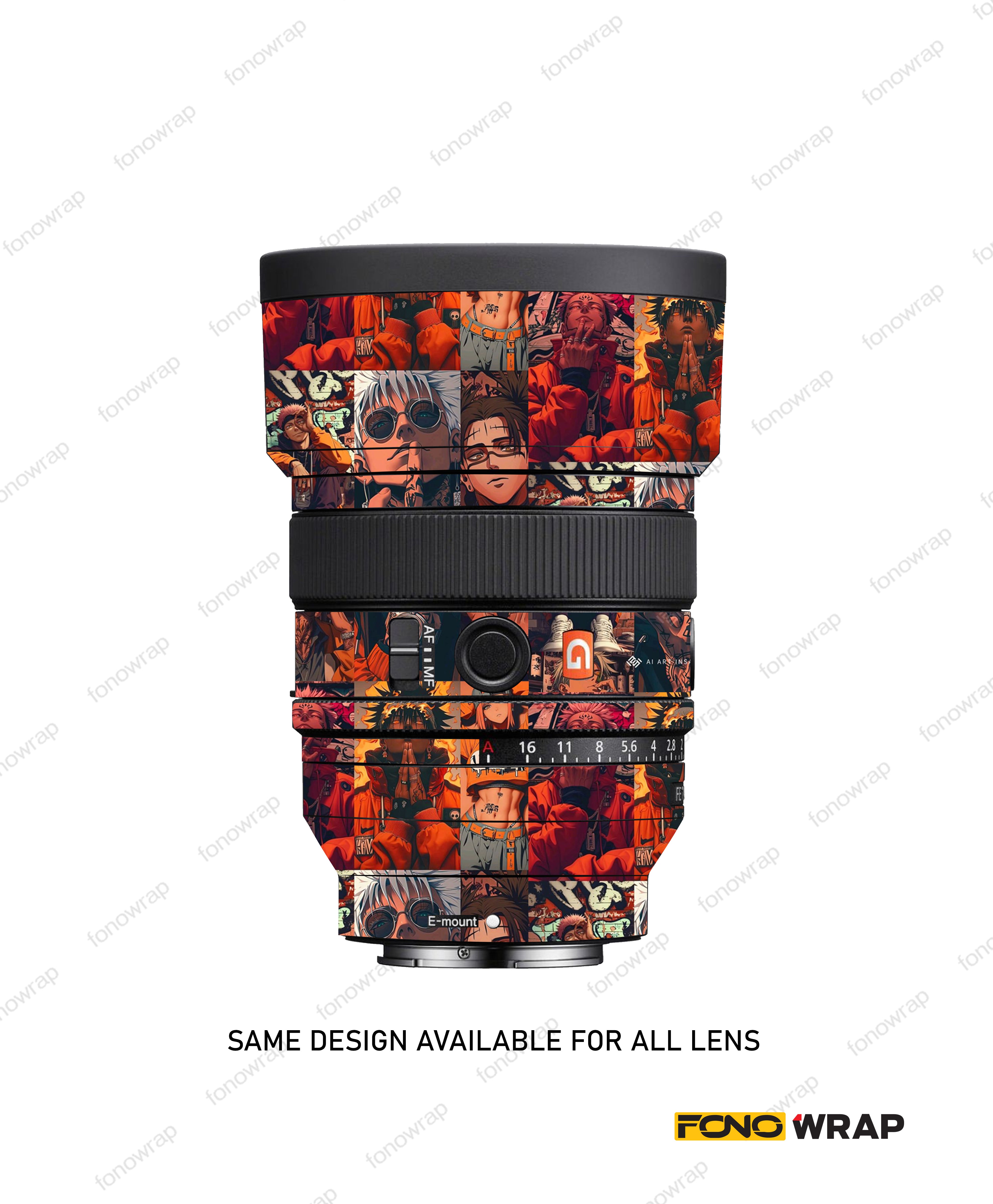 Anime Themed Lens Skin