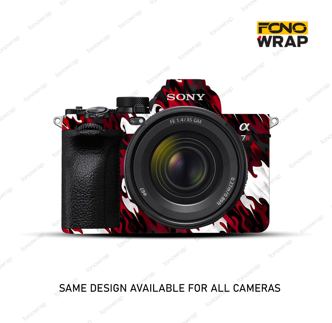 Camo Pattern Camera Skin