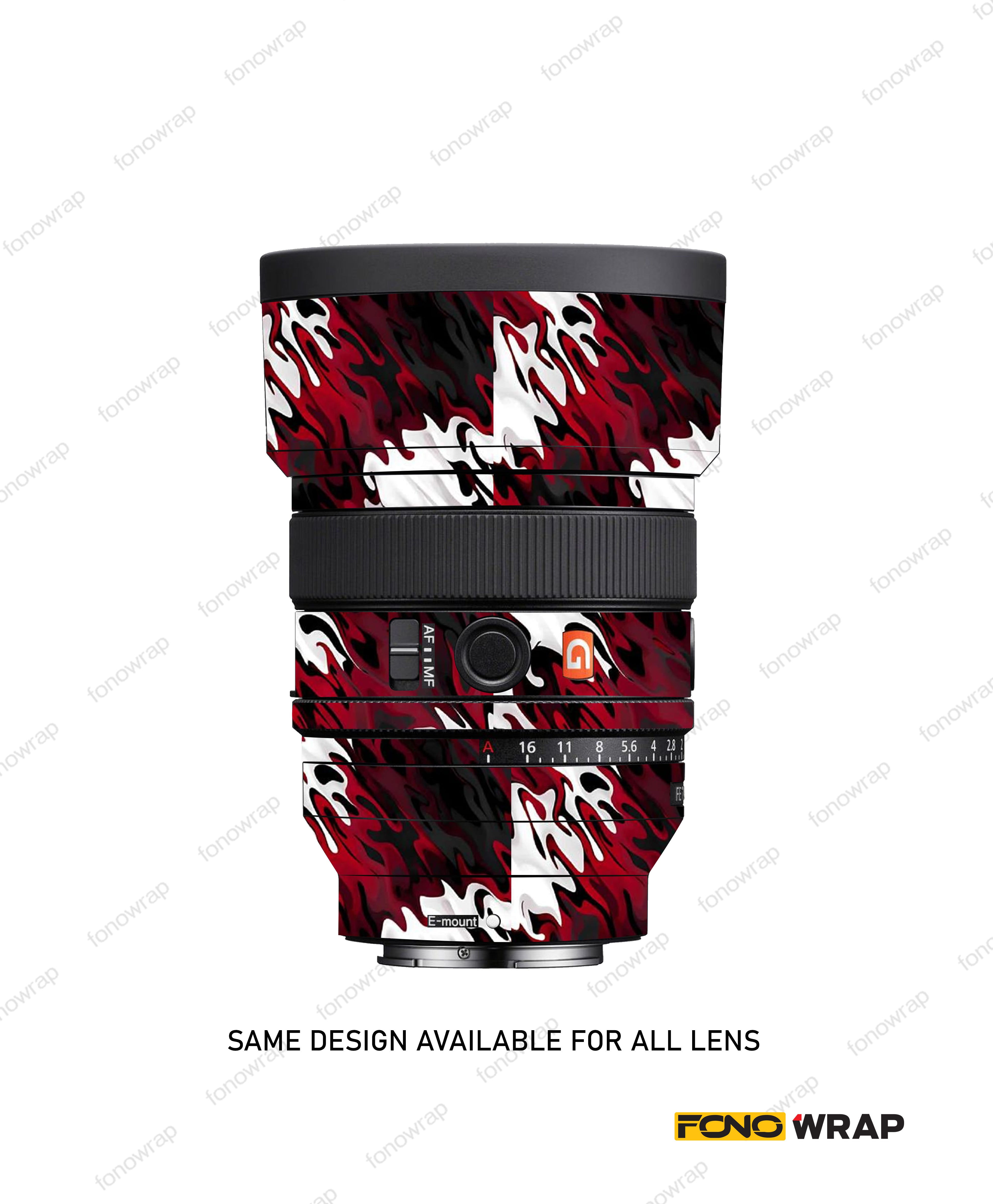 Camo Pattern  Lens Skin