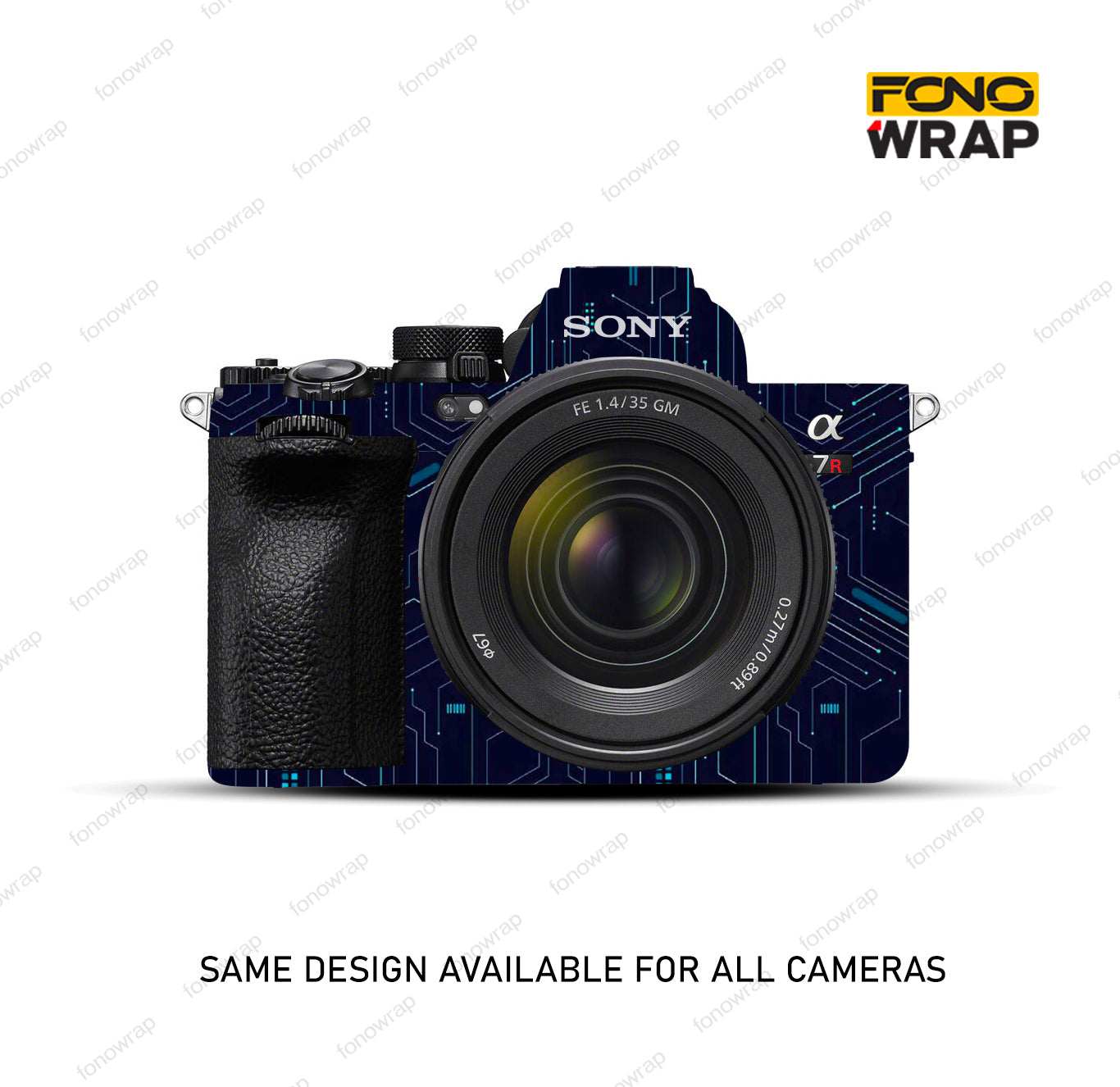 Cyber Circuit Camera Skin