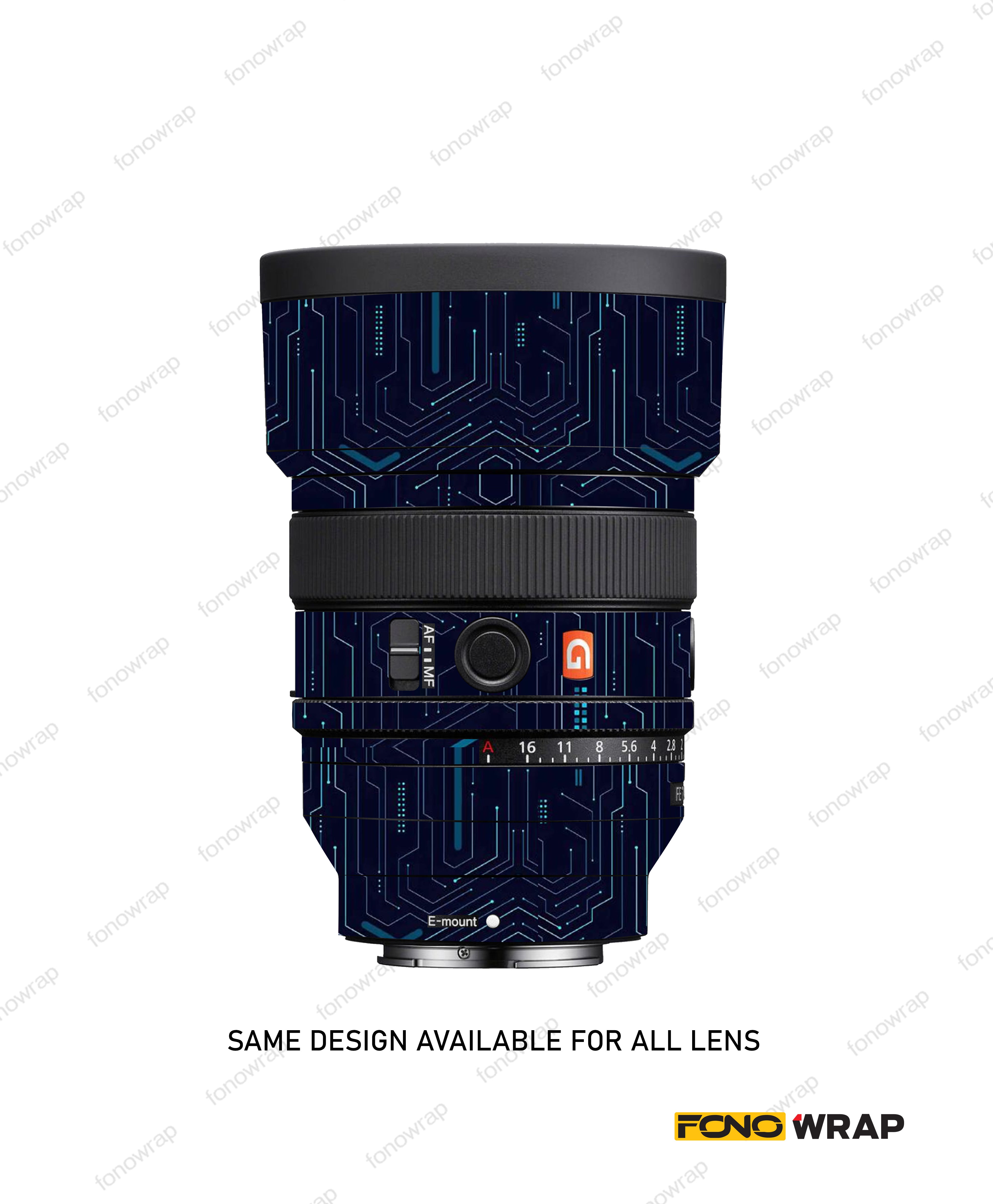 Cyber Circuit  Lens Skin