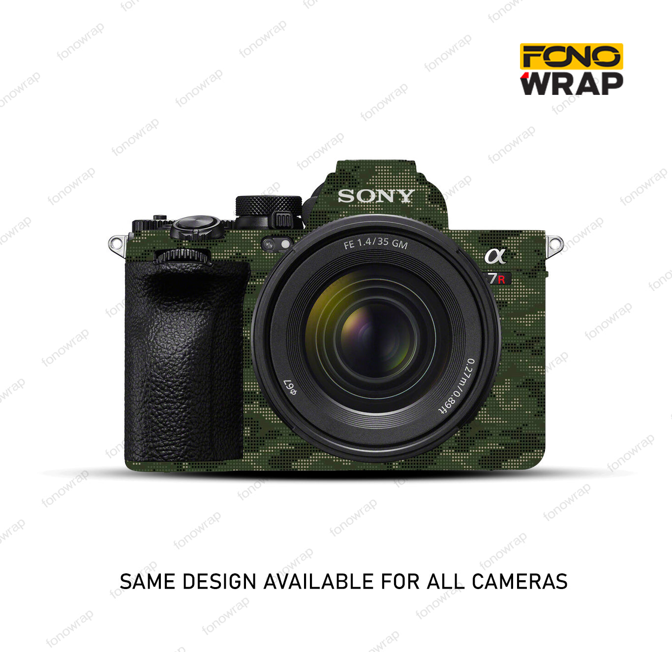 Matrix Camouflage Camera Skin
