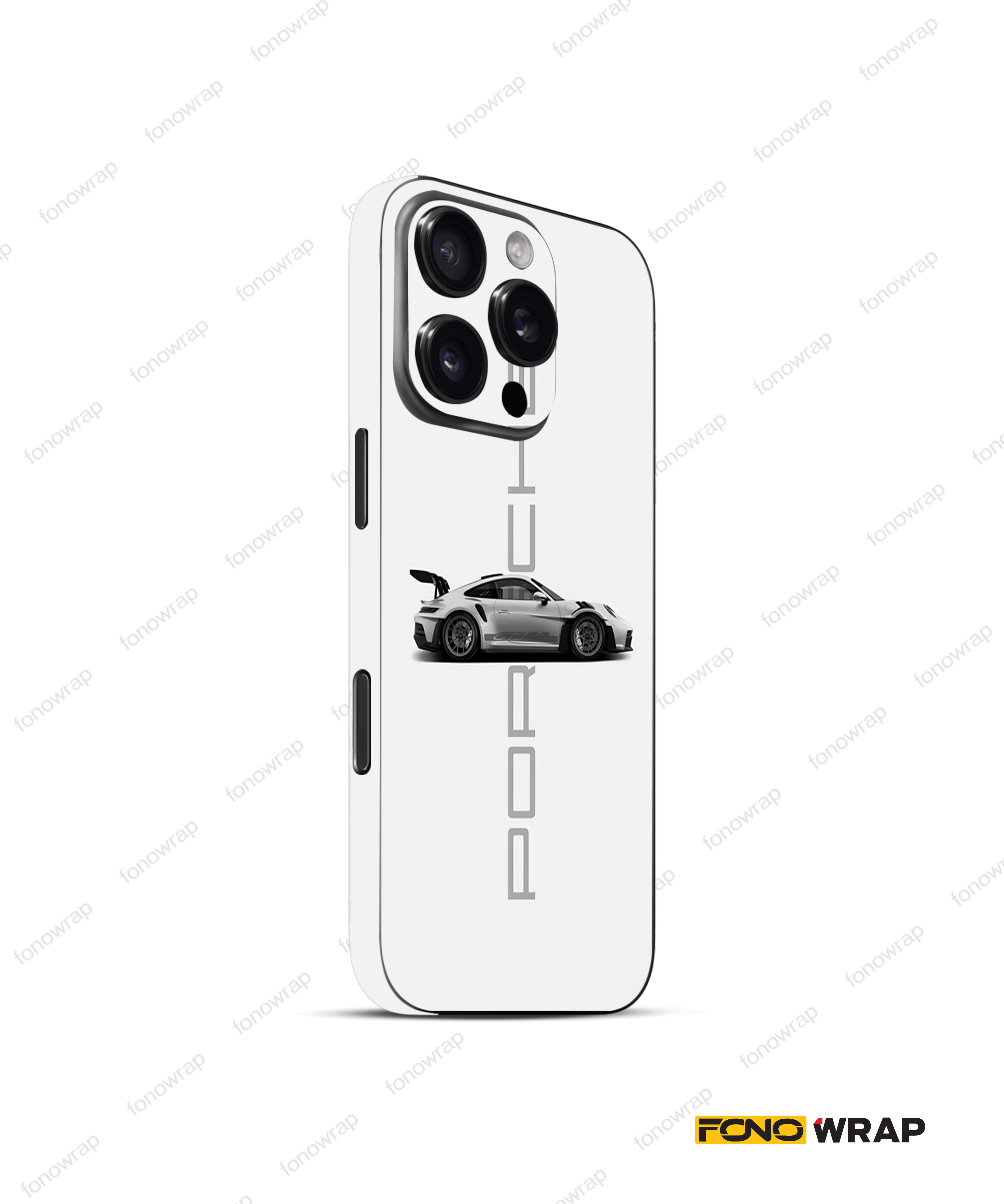 911 Automotive 3D Embossed Mobile Skin