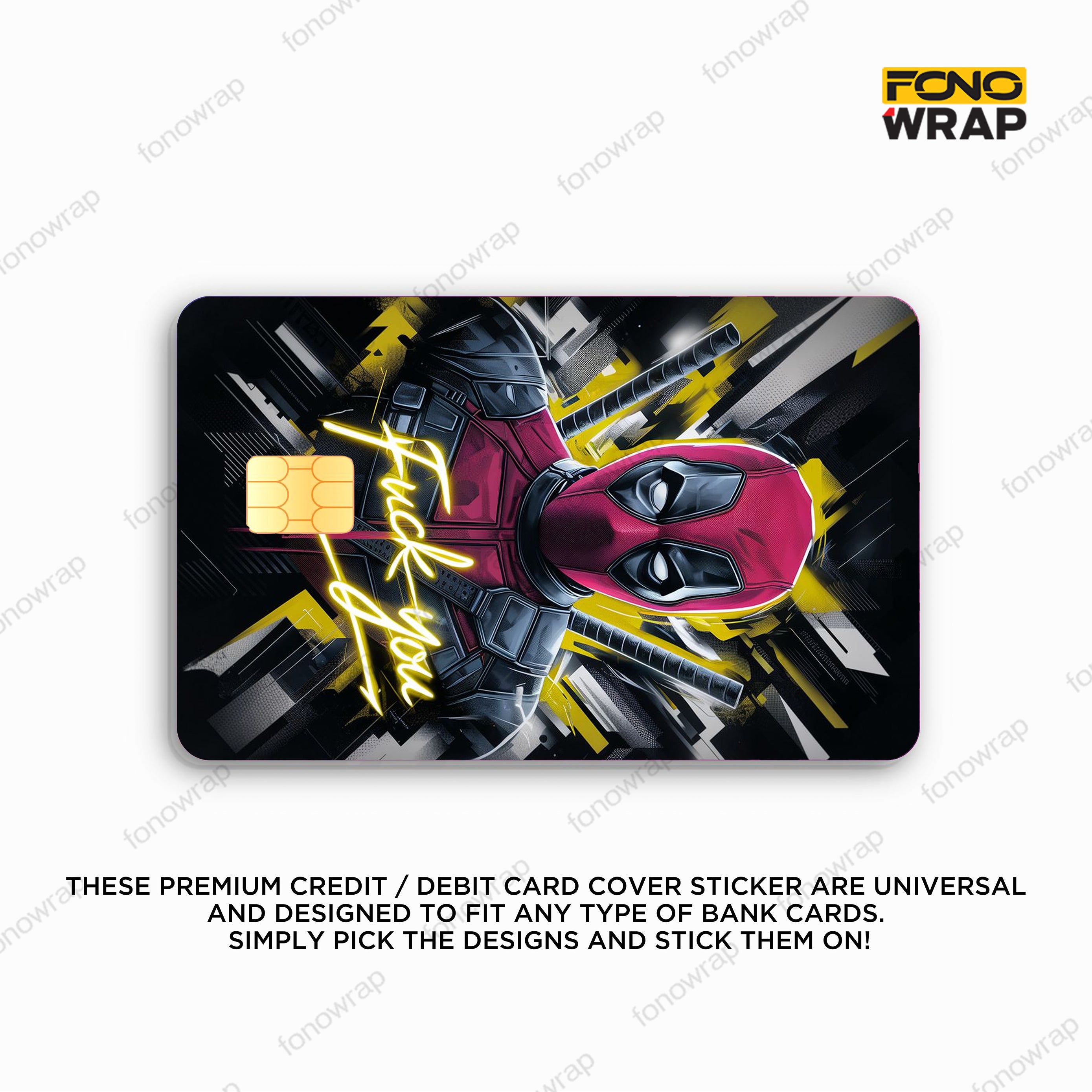 Deadpool ATM Card Skin