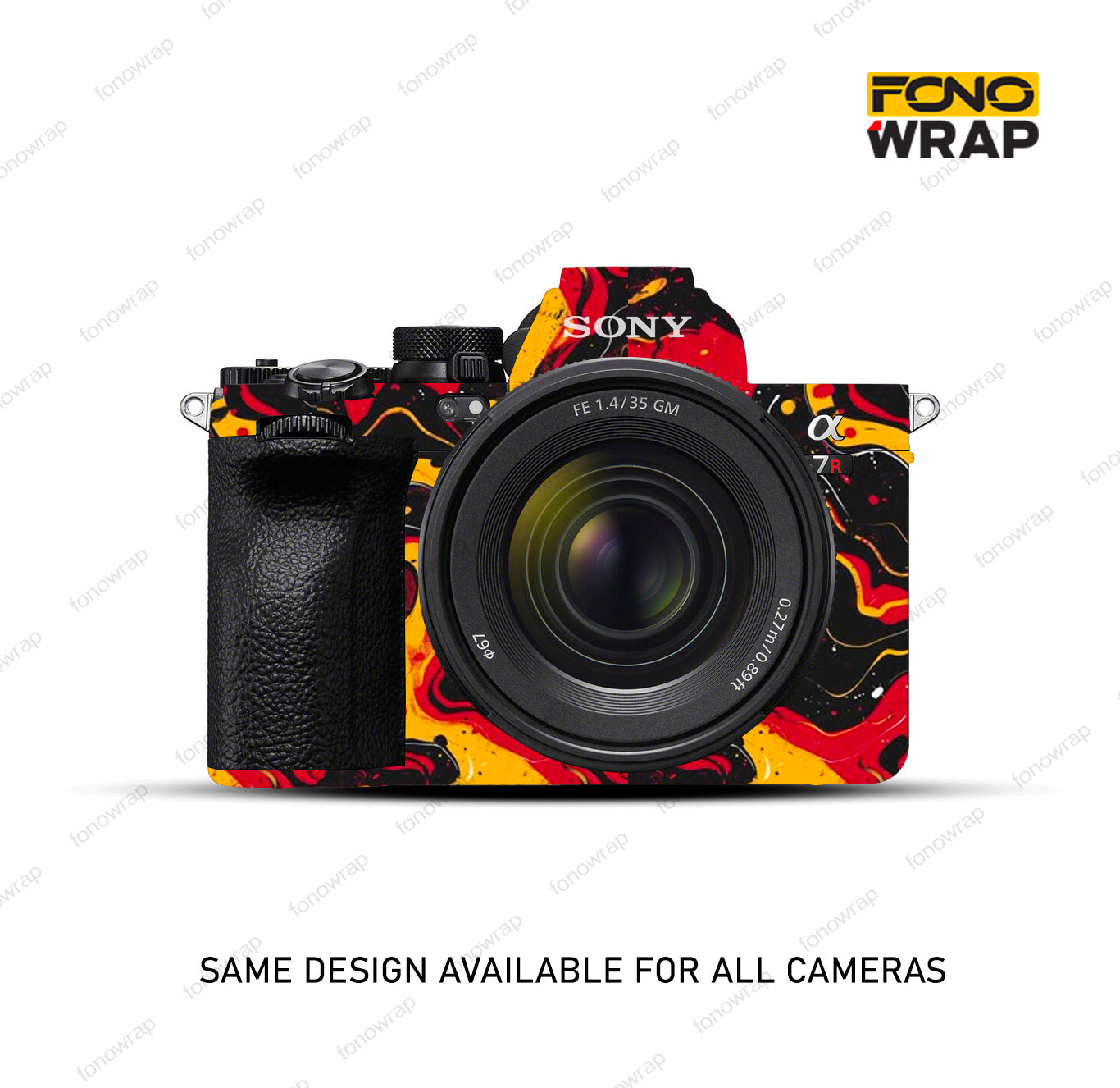 Lava Burst Camera Skin