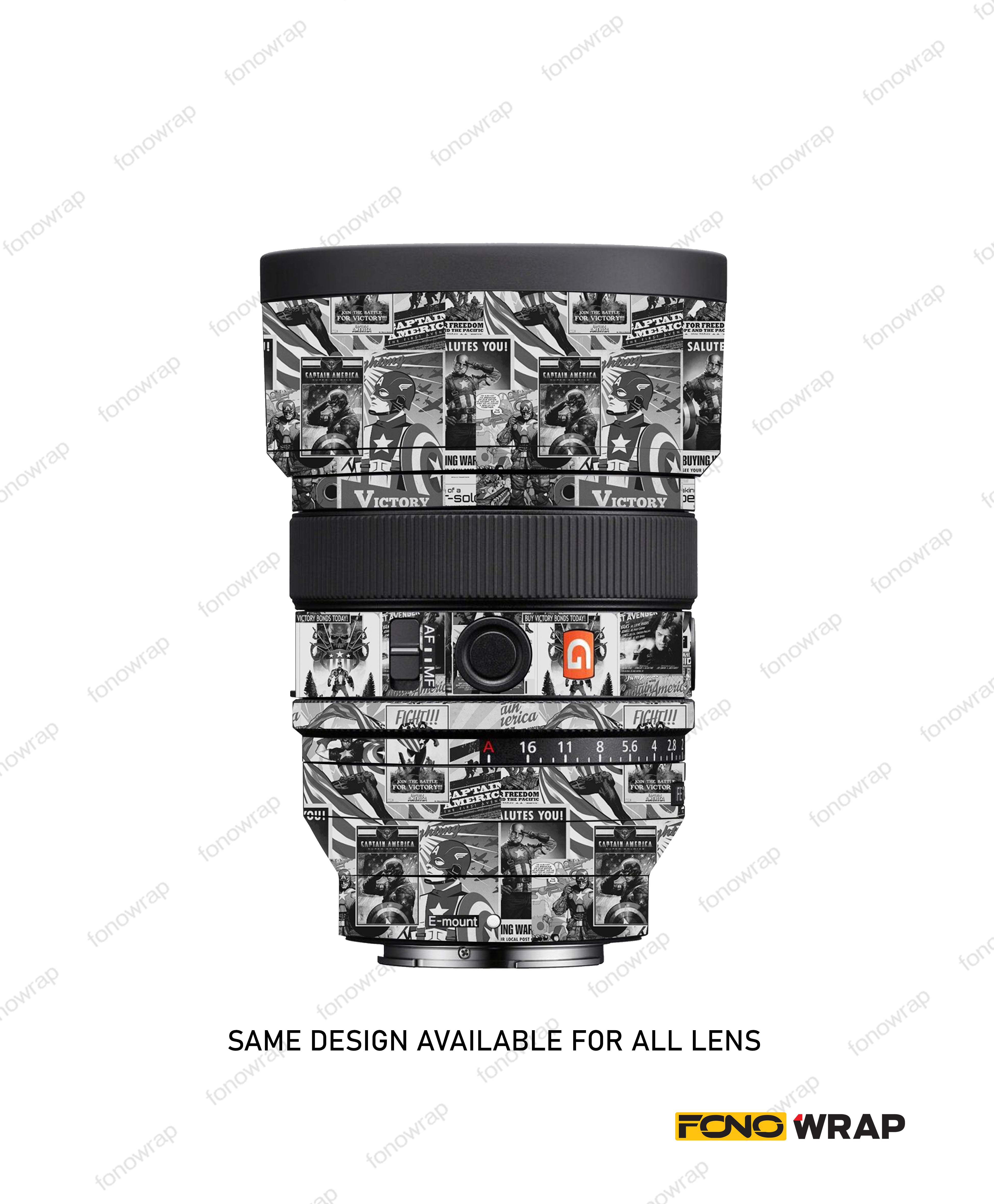 Captain America Lens Skin