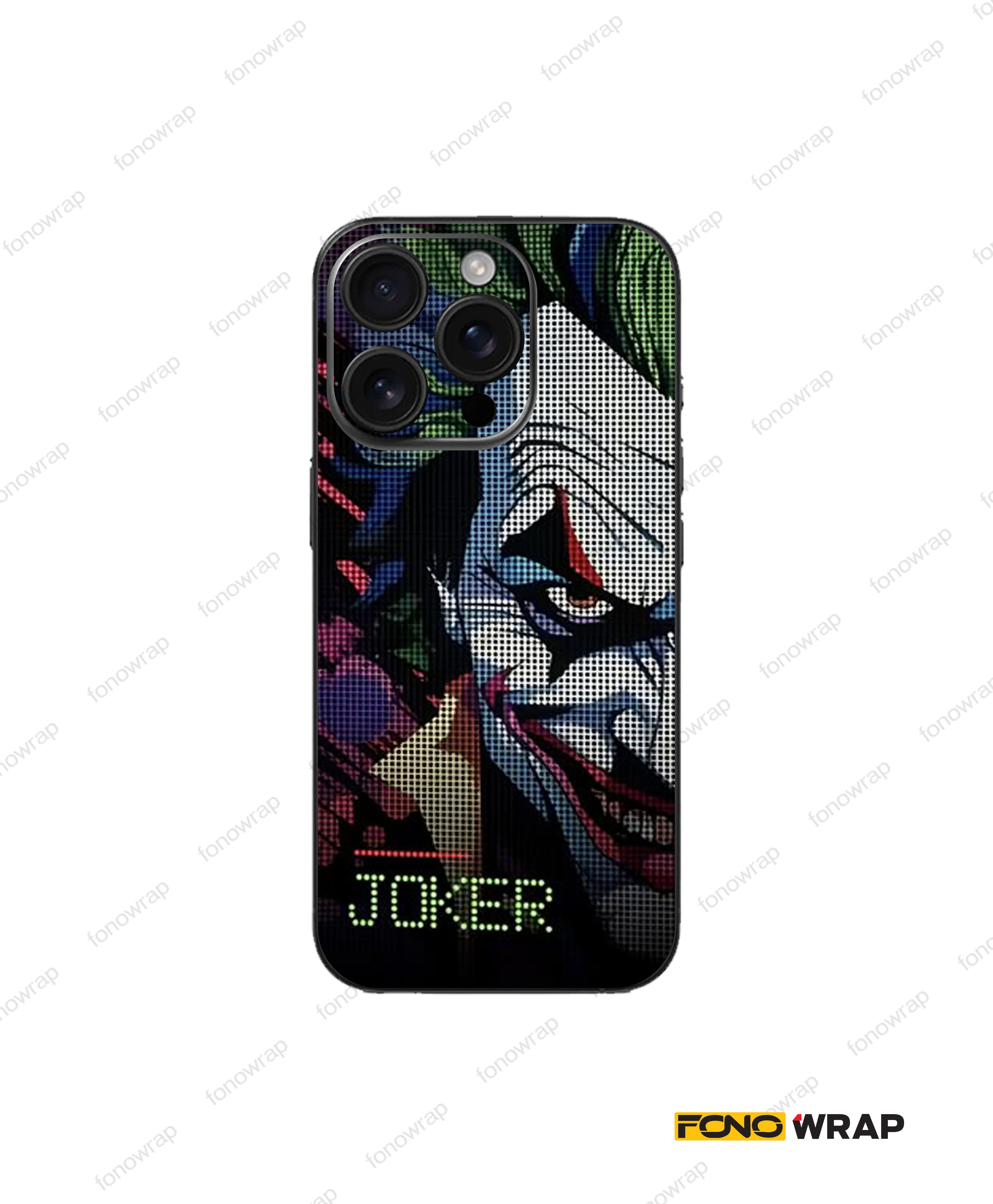 Jocker V3 3D Embossed Mobile Skin
