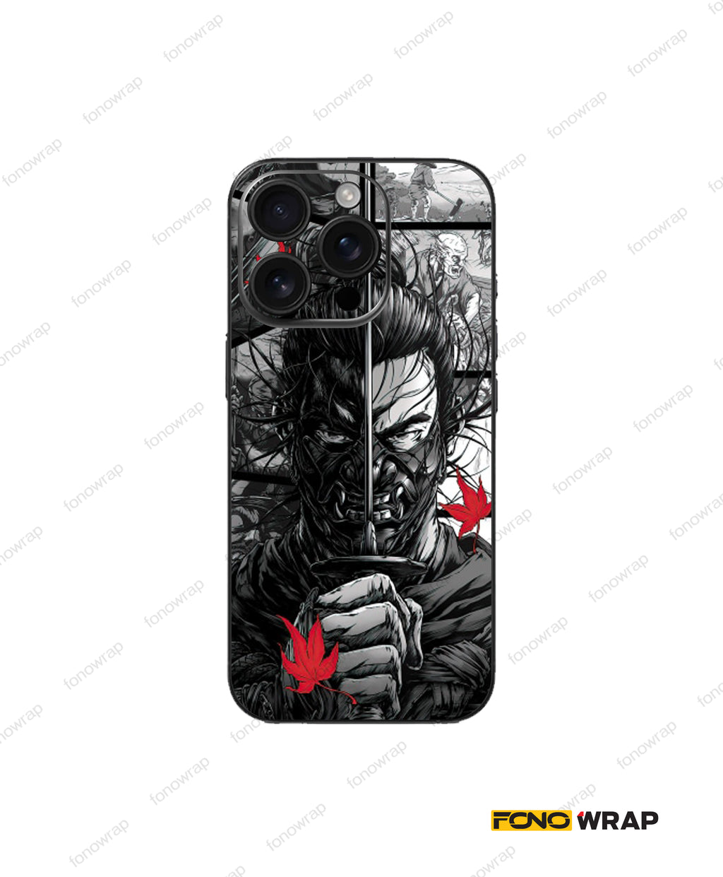Ghost Of Tsushima Embossed Mobile Skin
