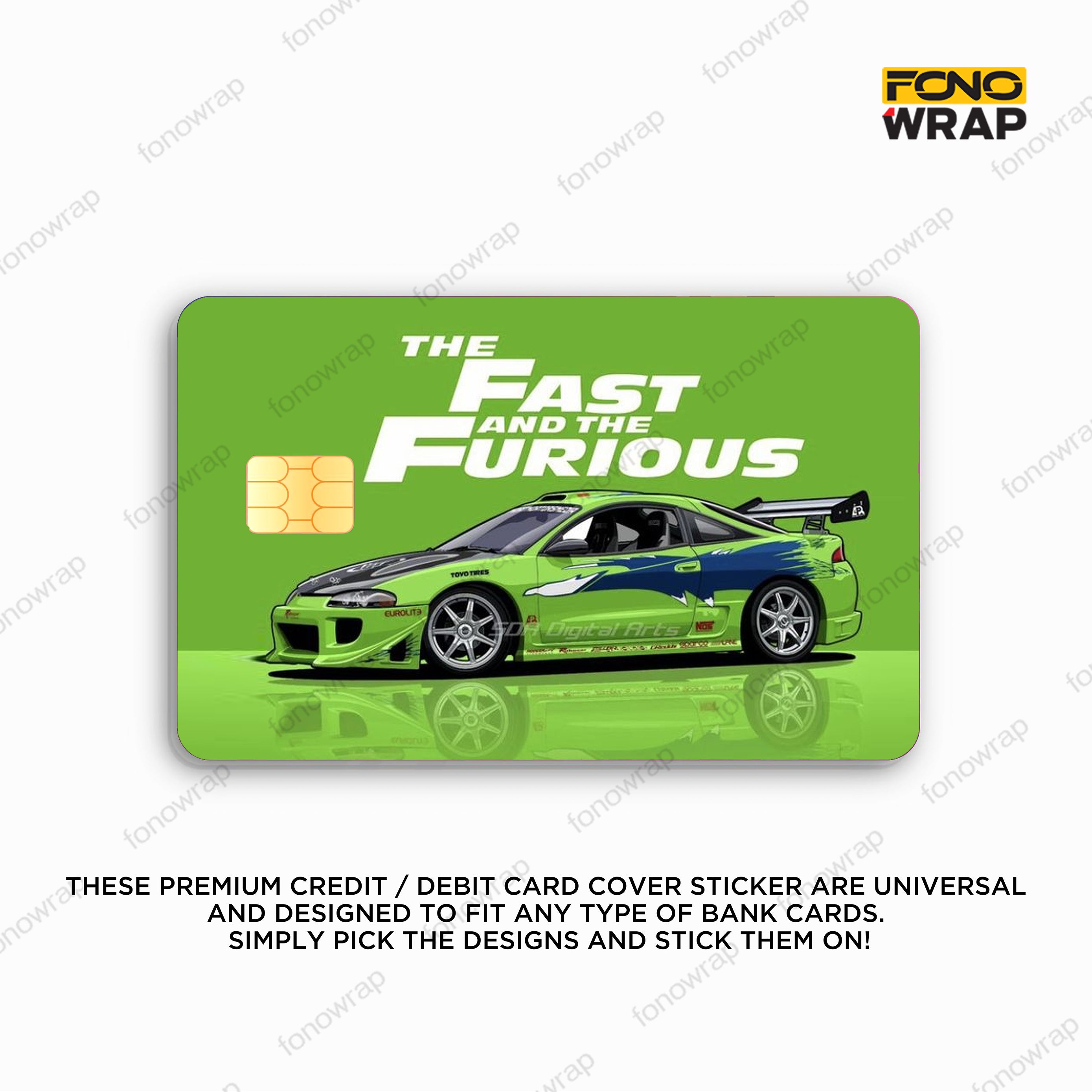 The Fast Saga ATM Card Skin