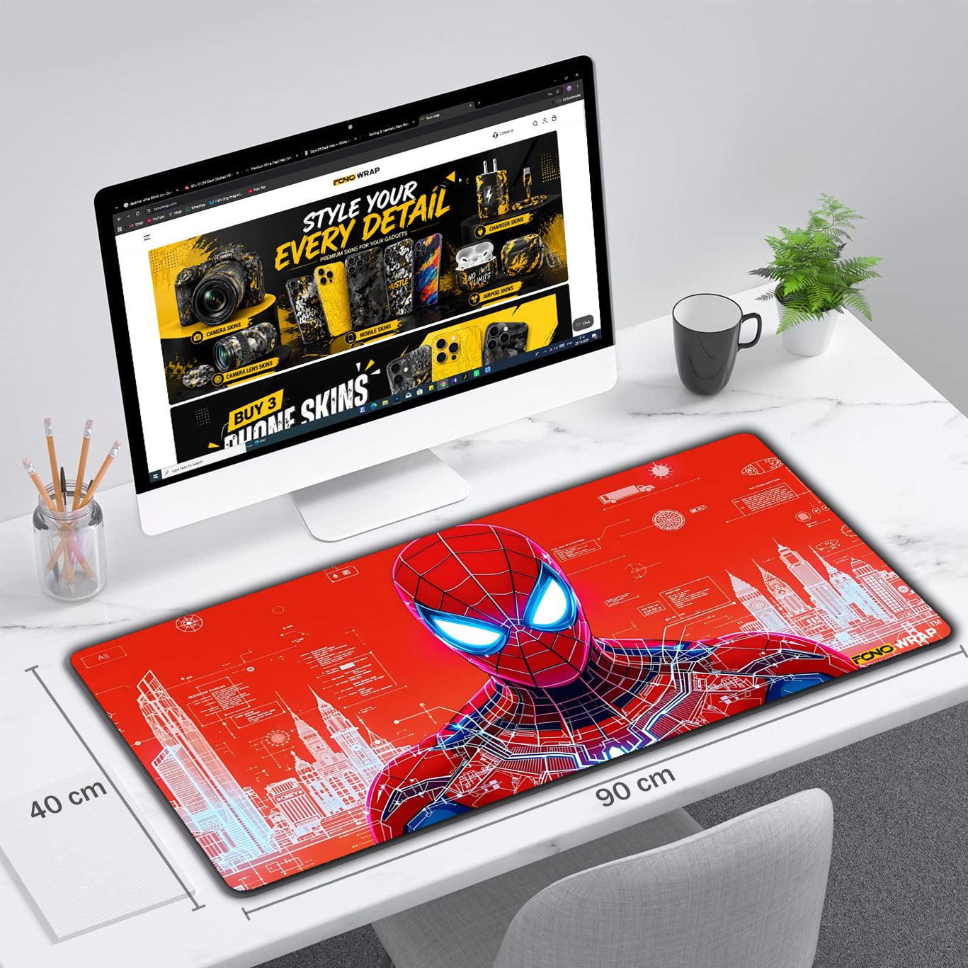 Spiderman Desk Mat