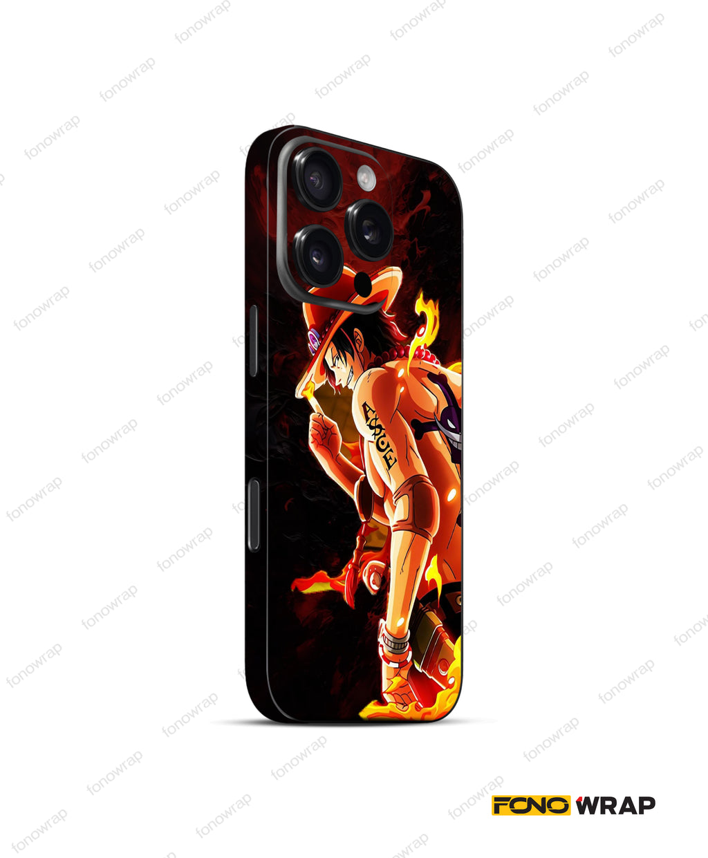 One Piece Anime  Embossed Mobile Skin