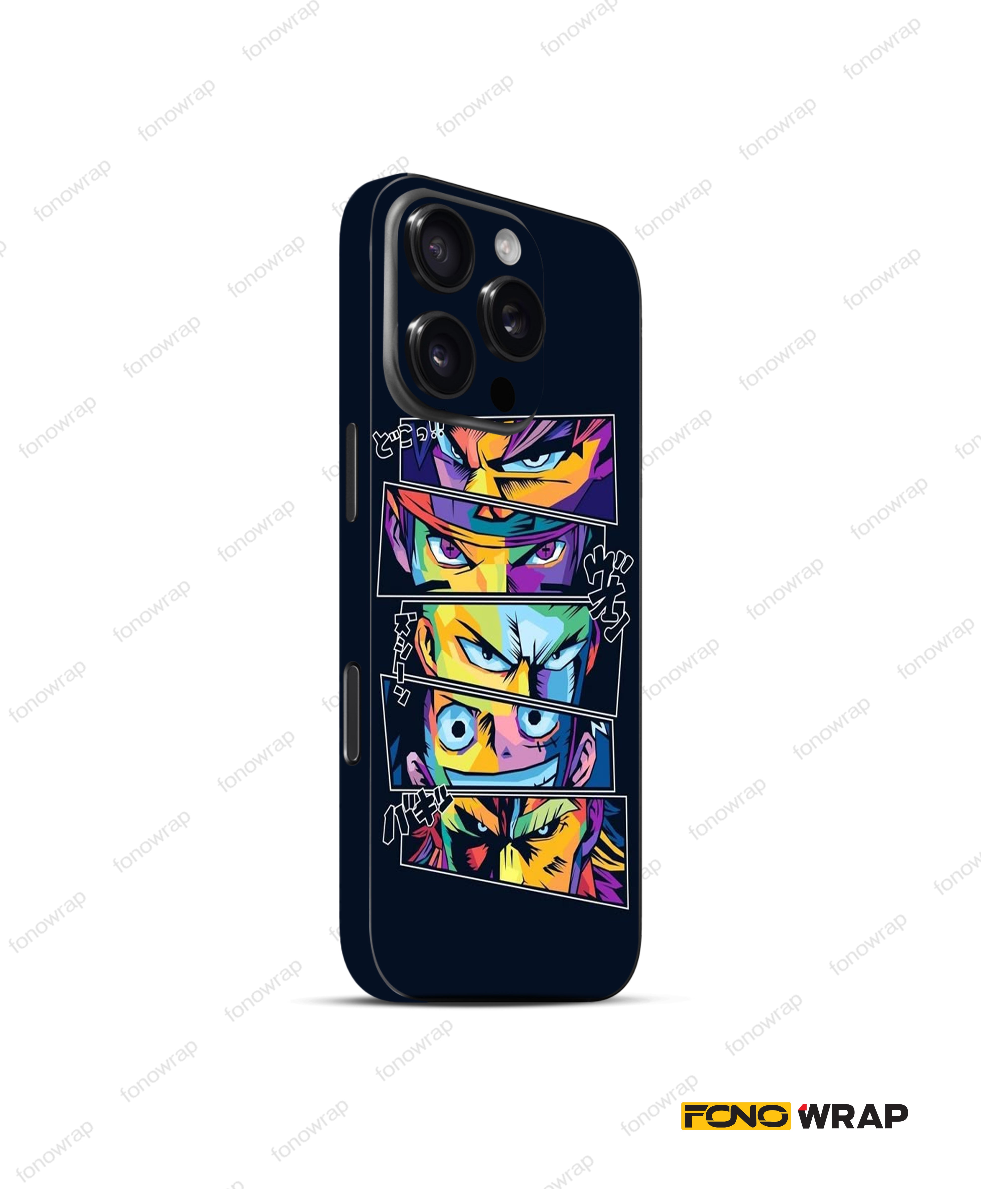 Ultimate Anime Heroes 3D Embossed Mobile Skin