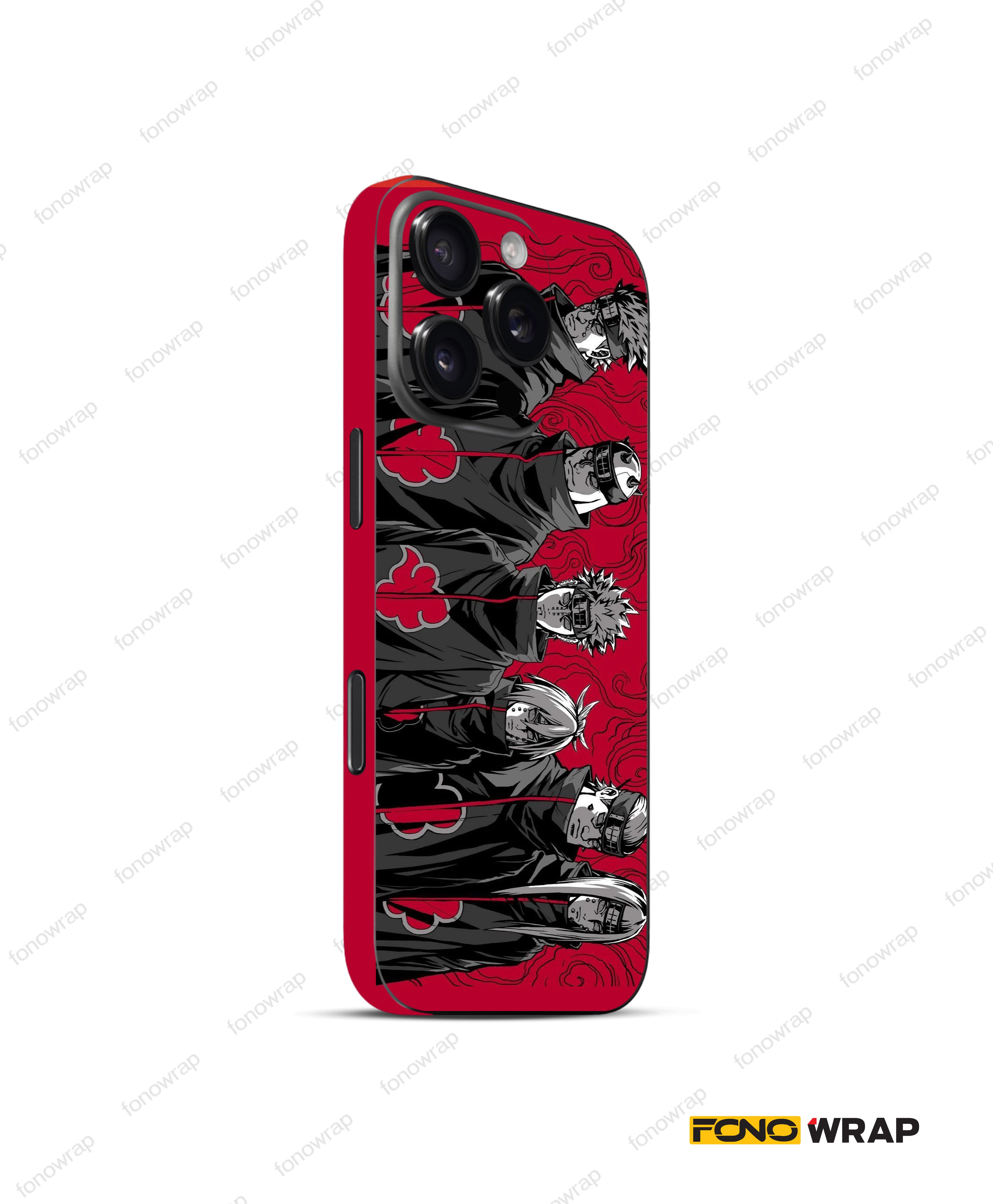 Akatsuki 3D Embossed Mobile Skin