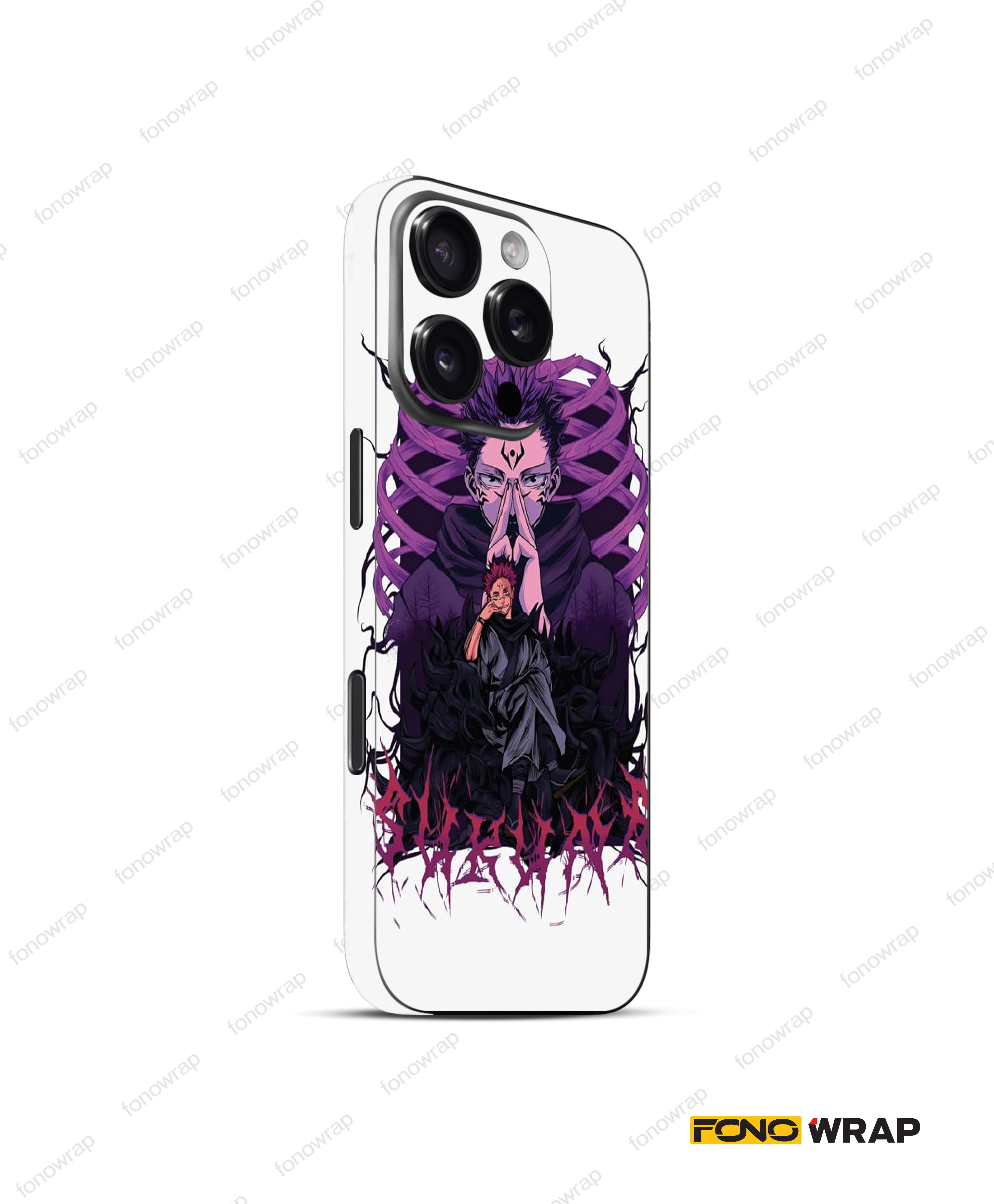 Futakamen 3D Embossed Mobile Skin