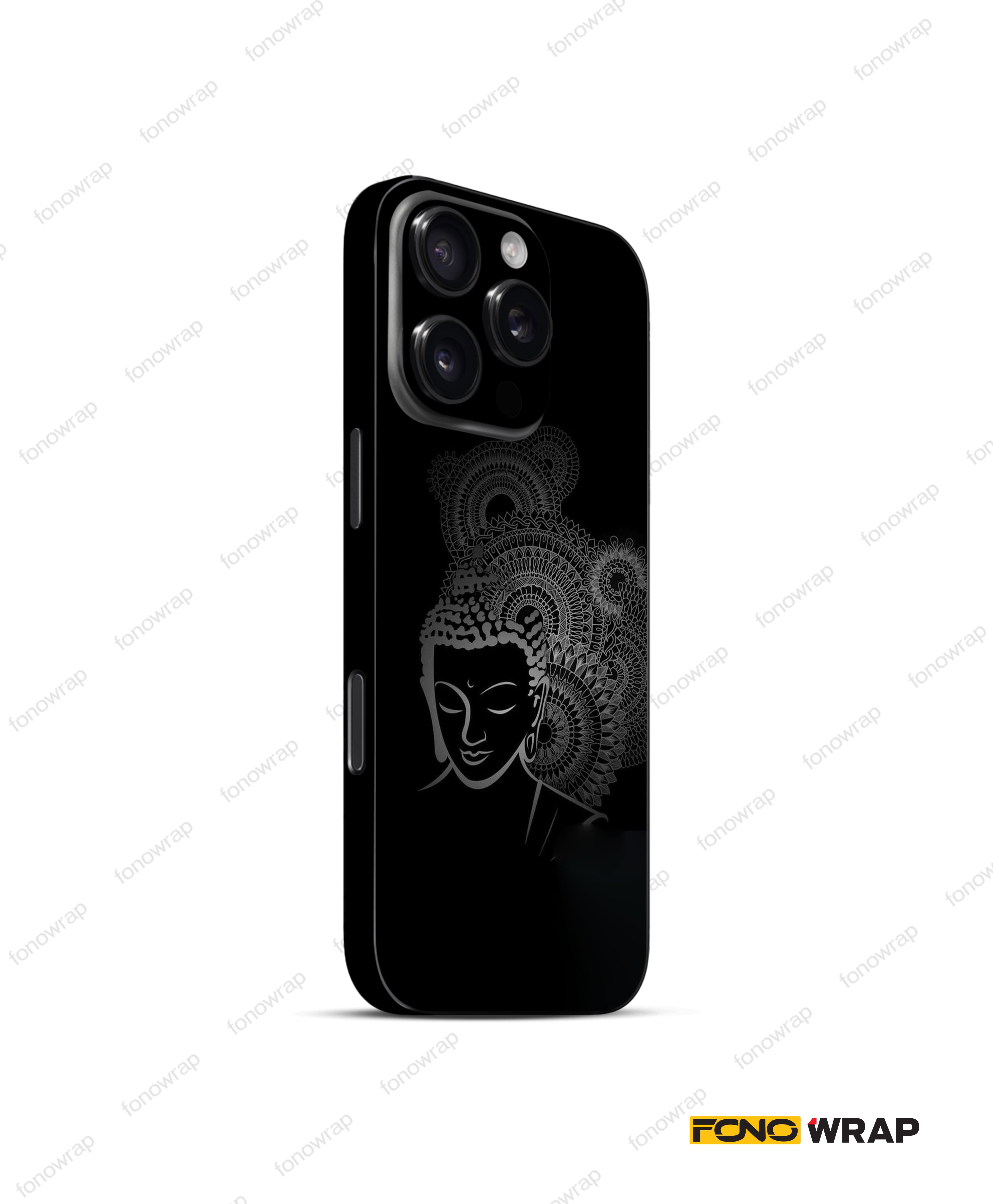 Budha 3D Embossed Mobile Skin