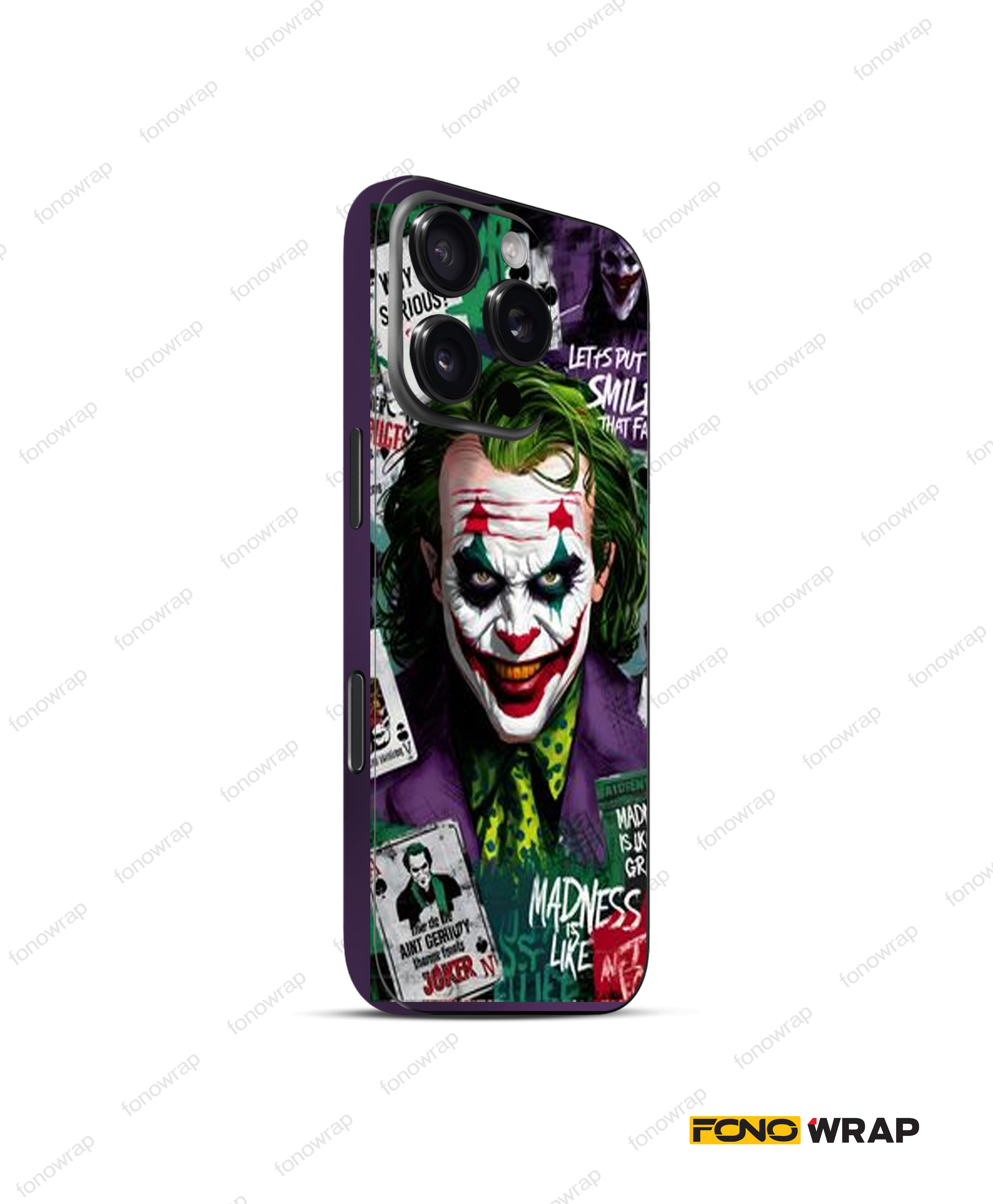 Rogue Fool 3D Embossed Mobile Skin