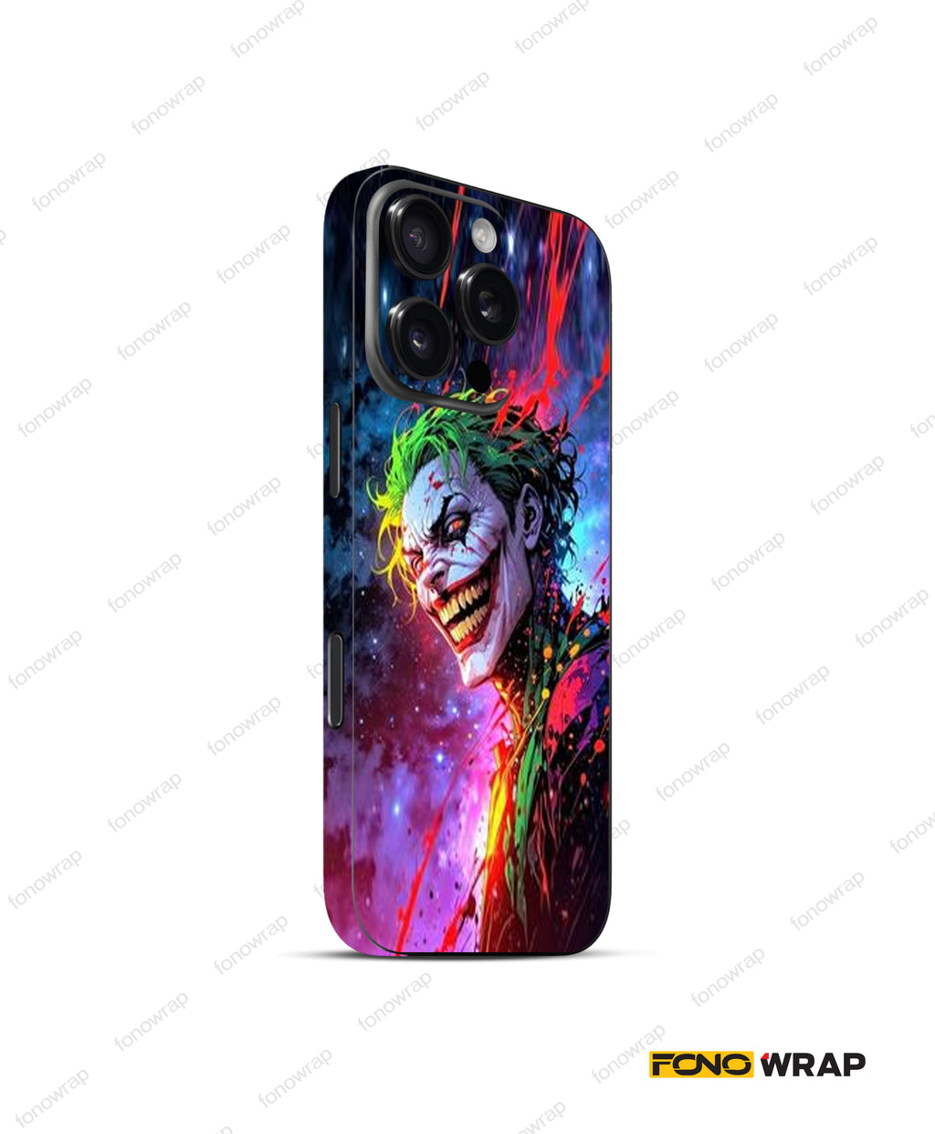 Laughing Fool Embossed Mobile Skin