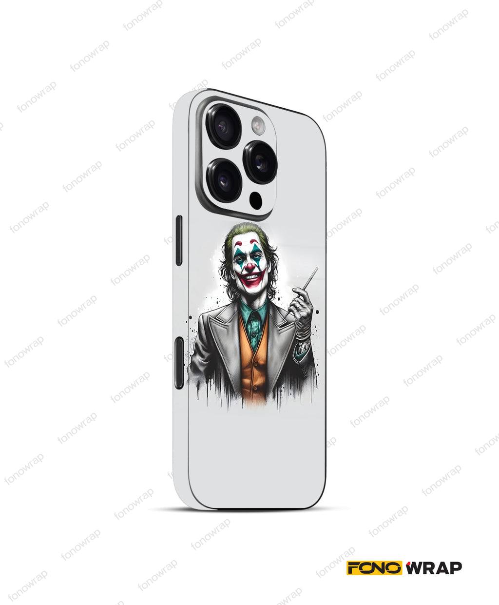 Jocker Smiling Face Embossed Mobile Skin