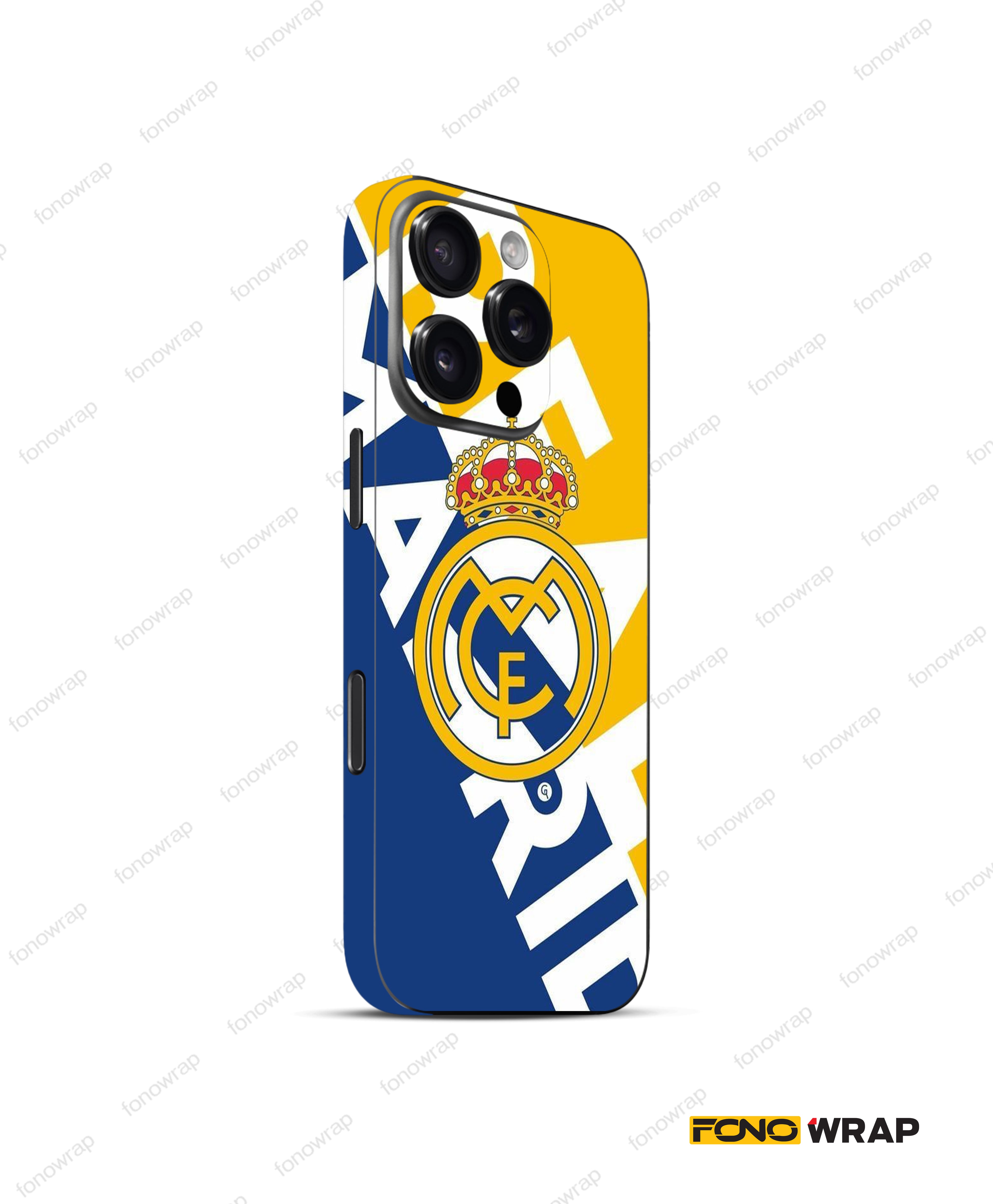 Real Madrid 3D Embossed Mobile Skin