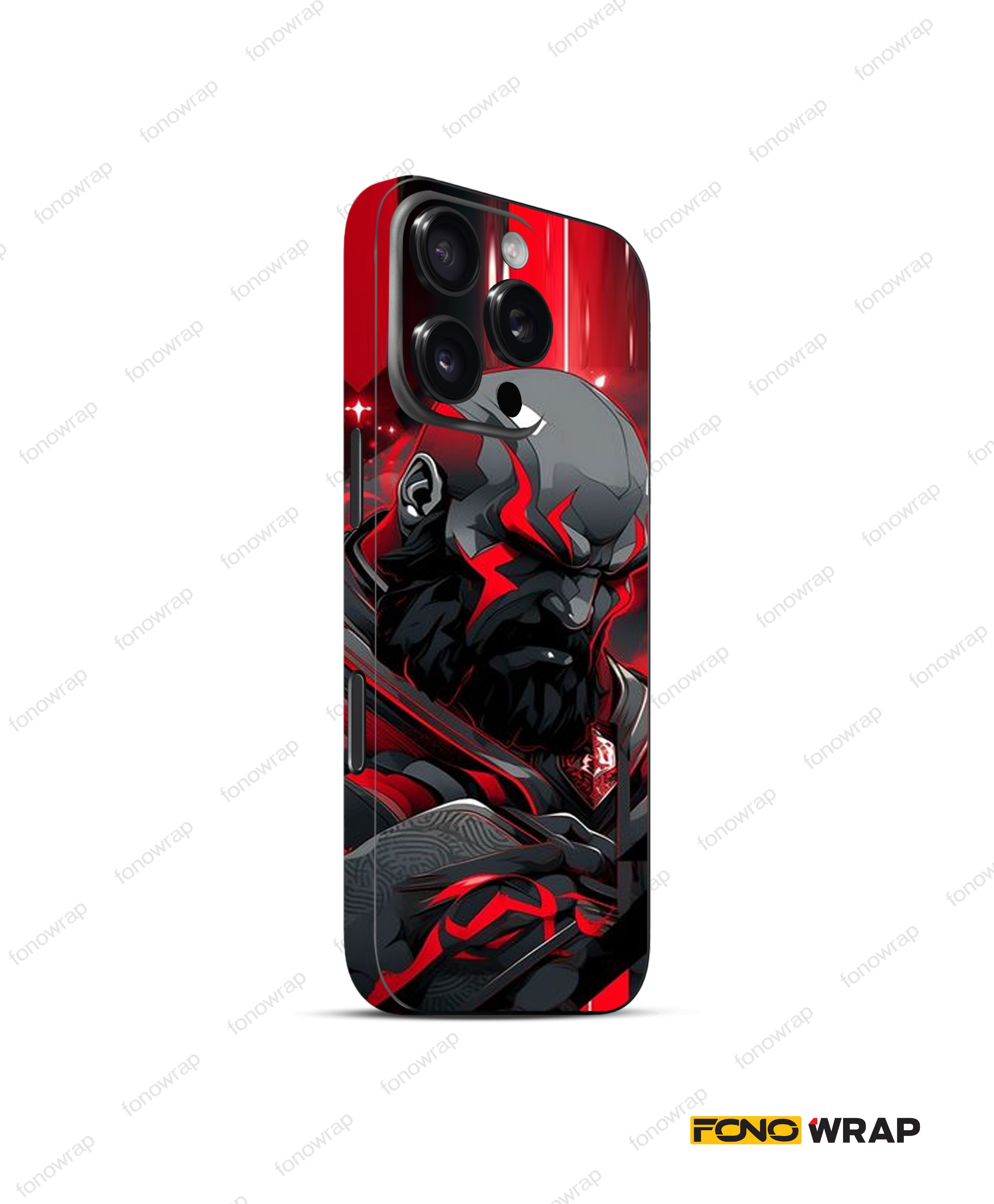 The Spartan 3D Embossed Mobile Skin