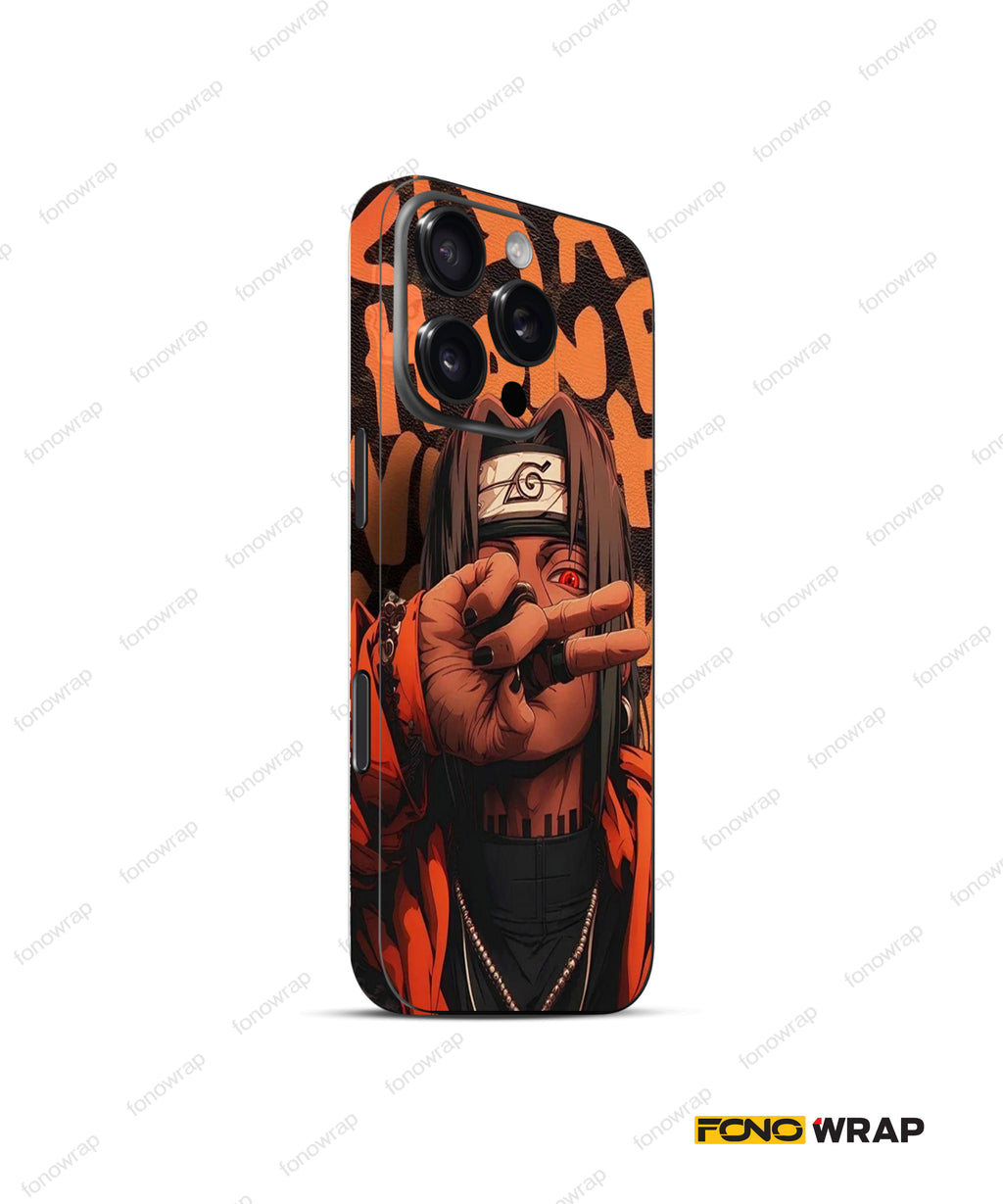 Uchiha Swag Embossed Mobile Skin