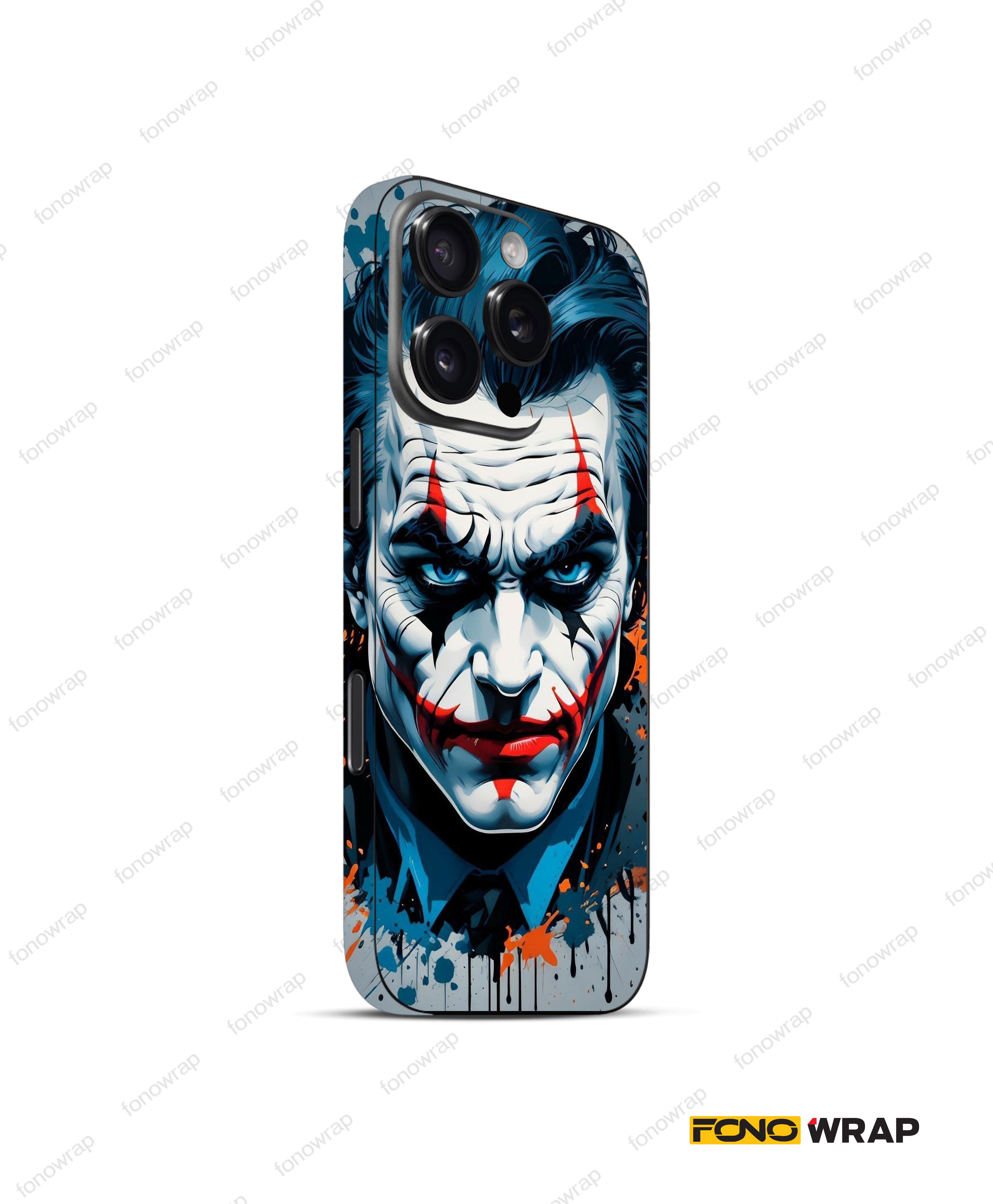 Clown 3D Embossed Mobile Skin