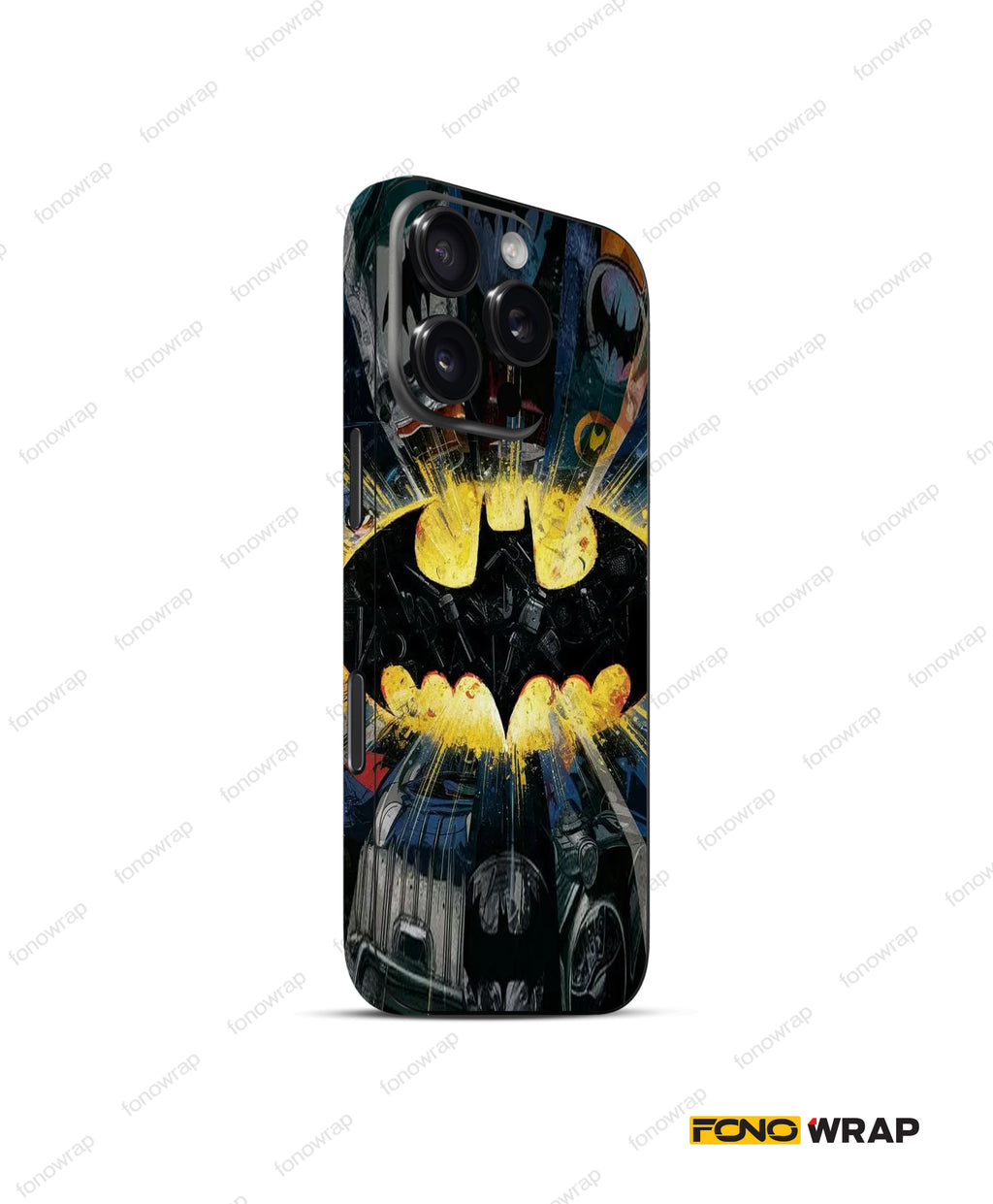 B-Man Embossed Mobile Skin