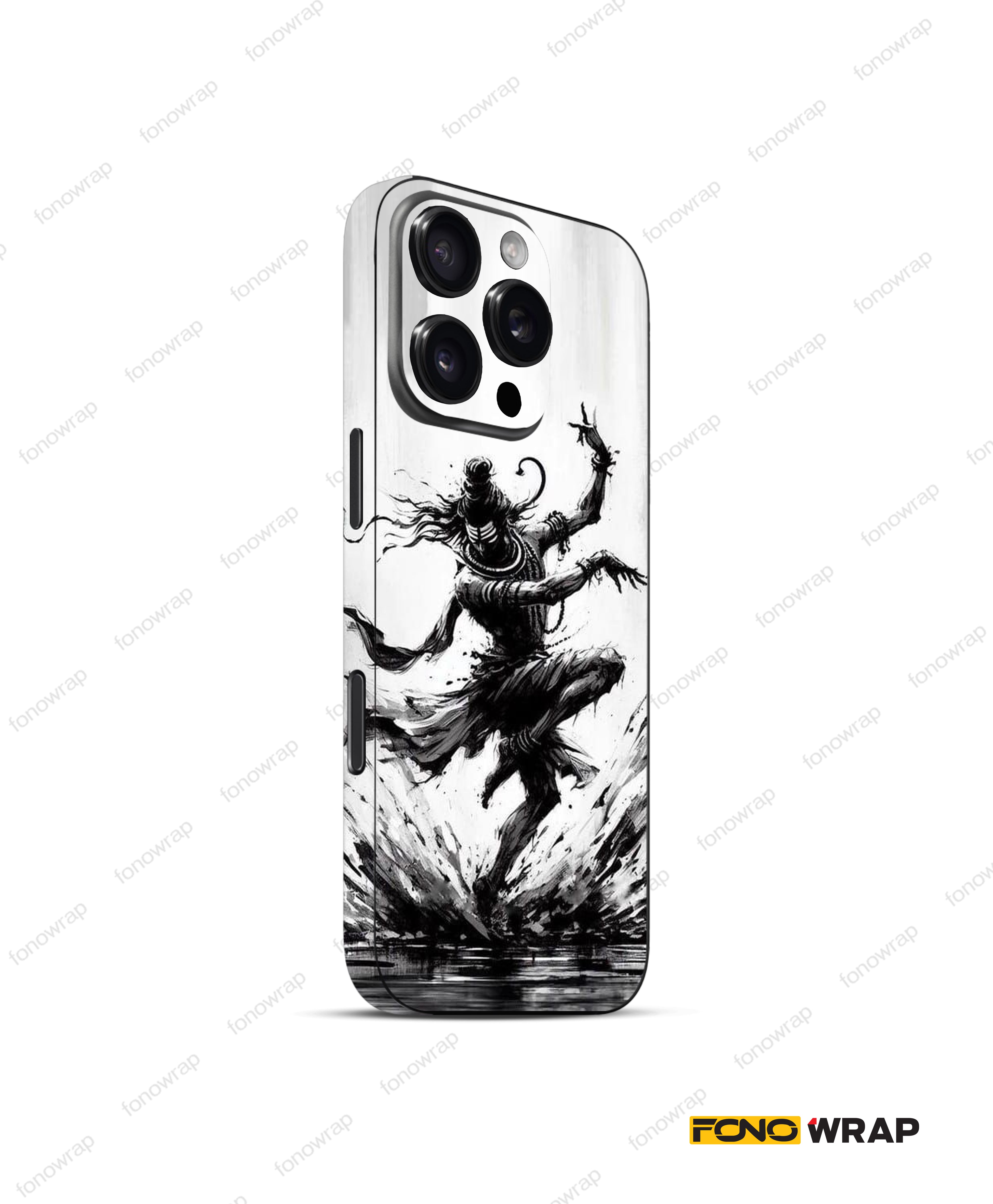 Nataraja 3D Embossed Mobile Skin