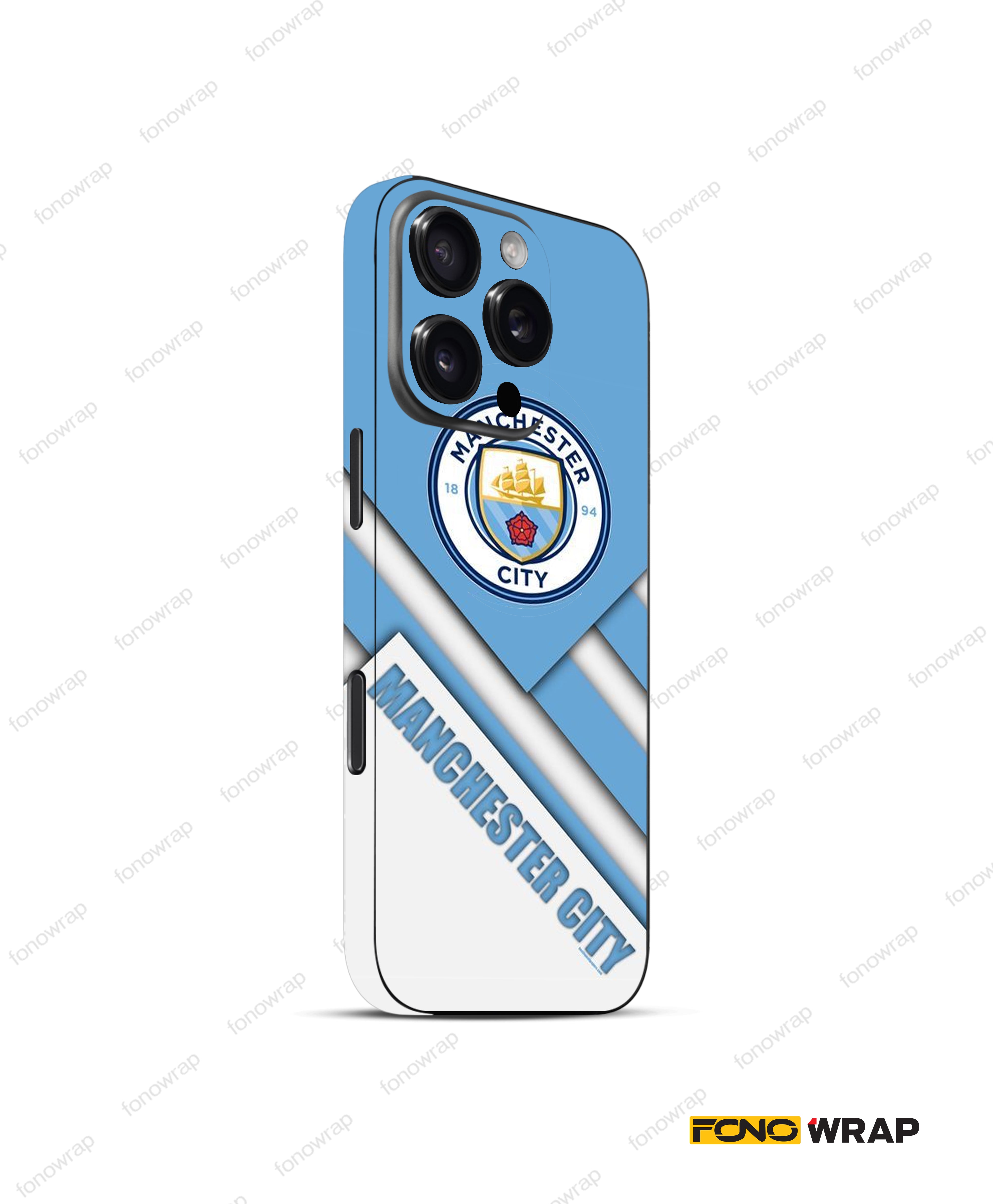 MCFC 3D Embossed Mobile Skin