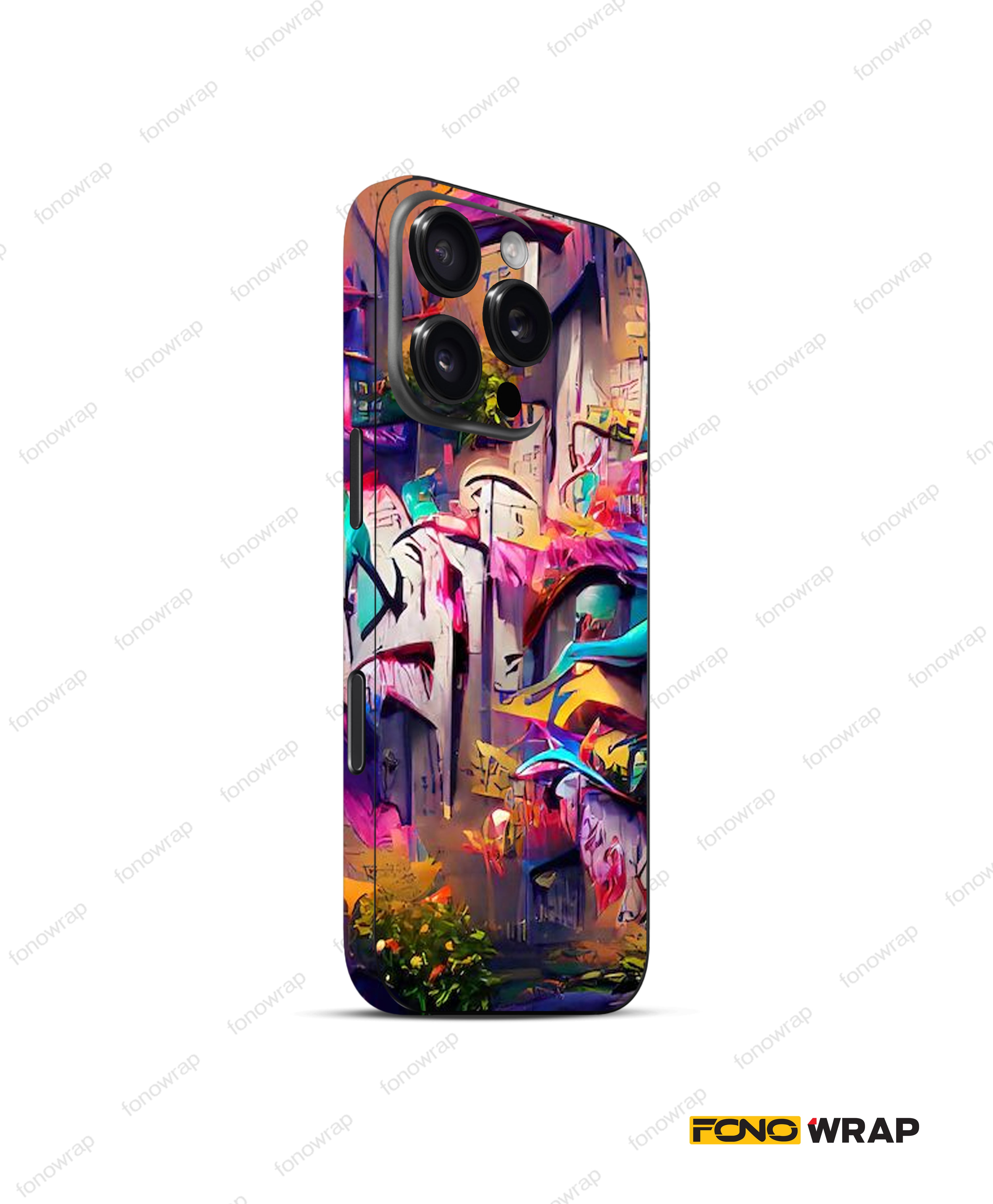 graffiti art 3D Emboseed mobile skin