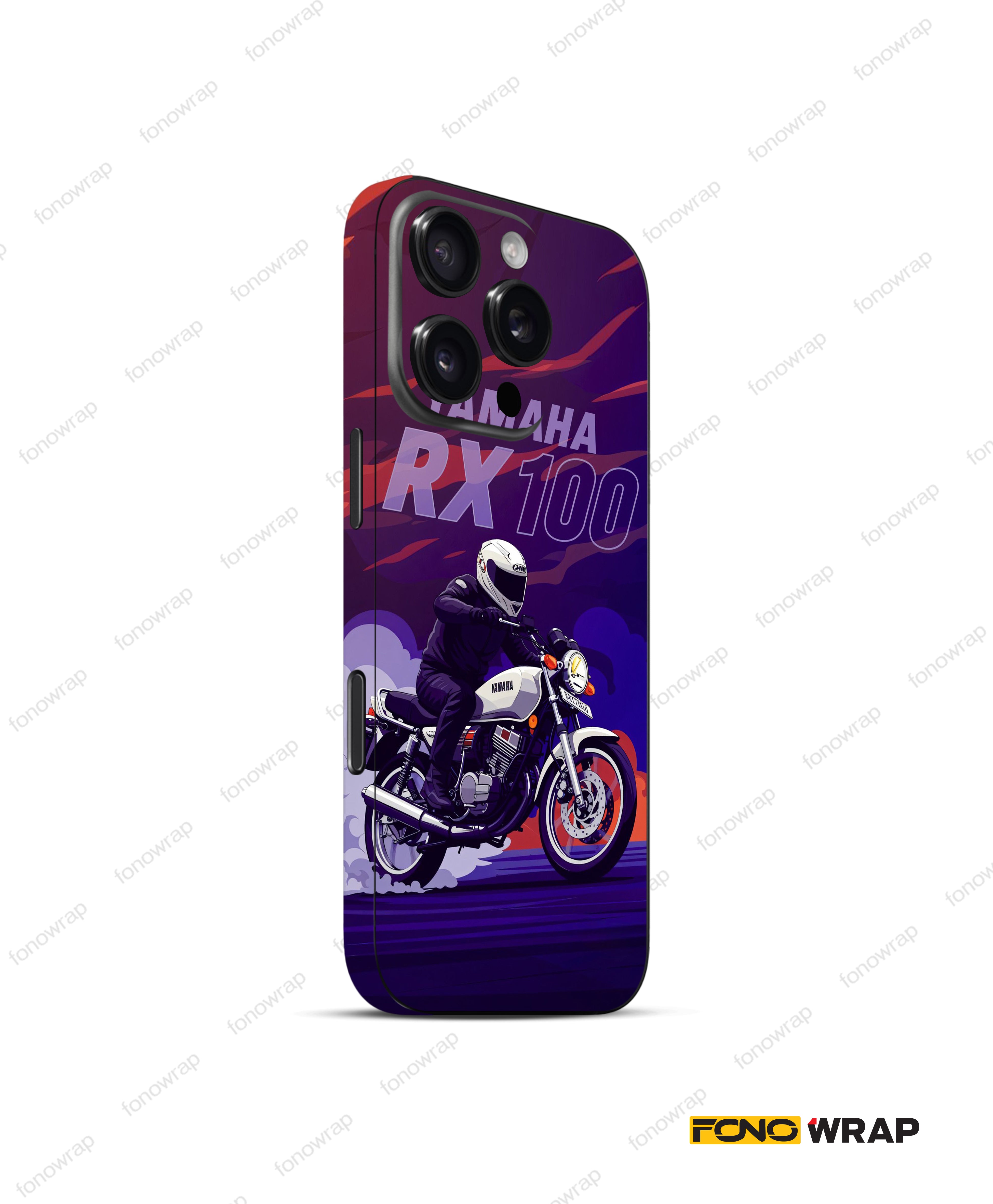 Yamaha RX100 3D Embossed Mobile Skin