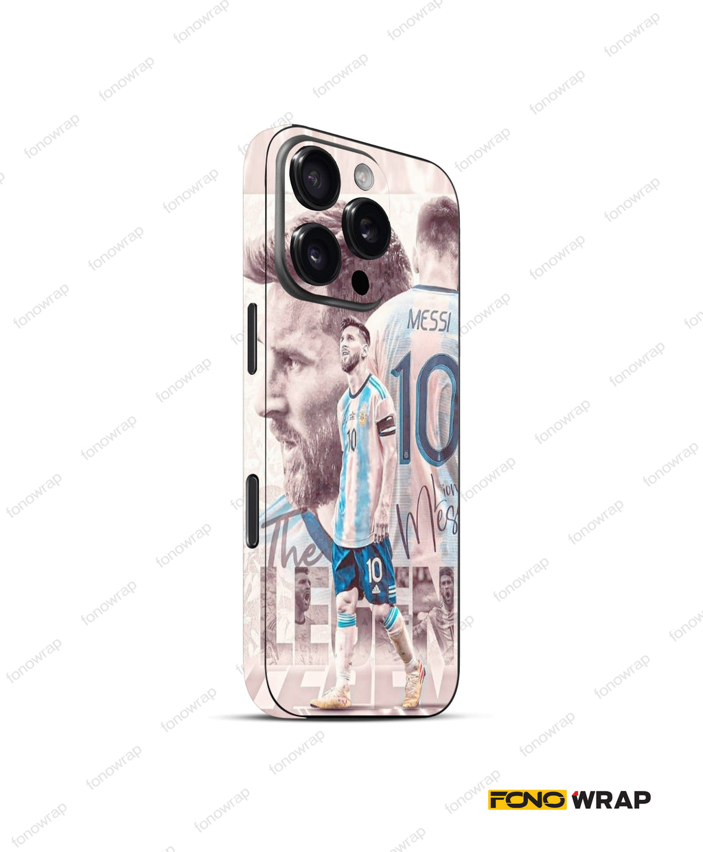 Leo 10 Embossed Mobile Skin