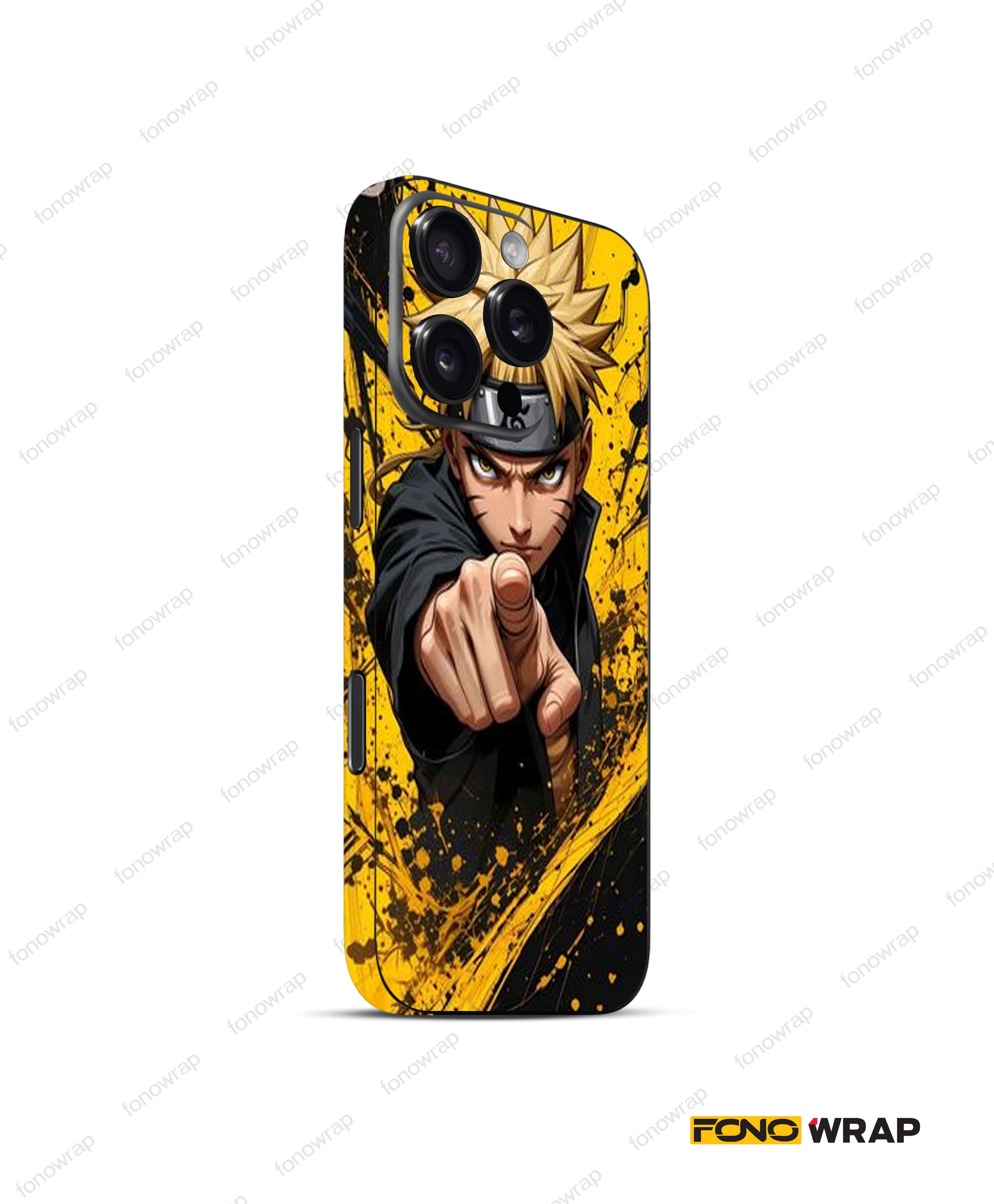 Seventh Hokage 3D Embossed Mobile Skin