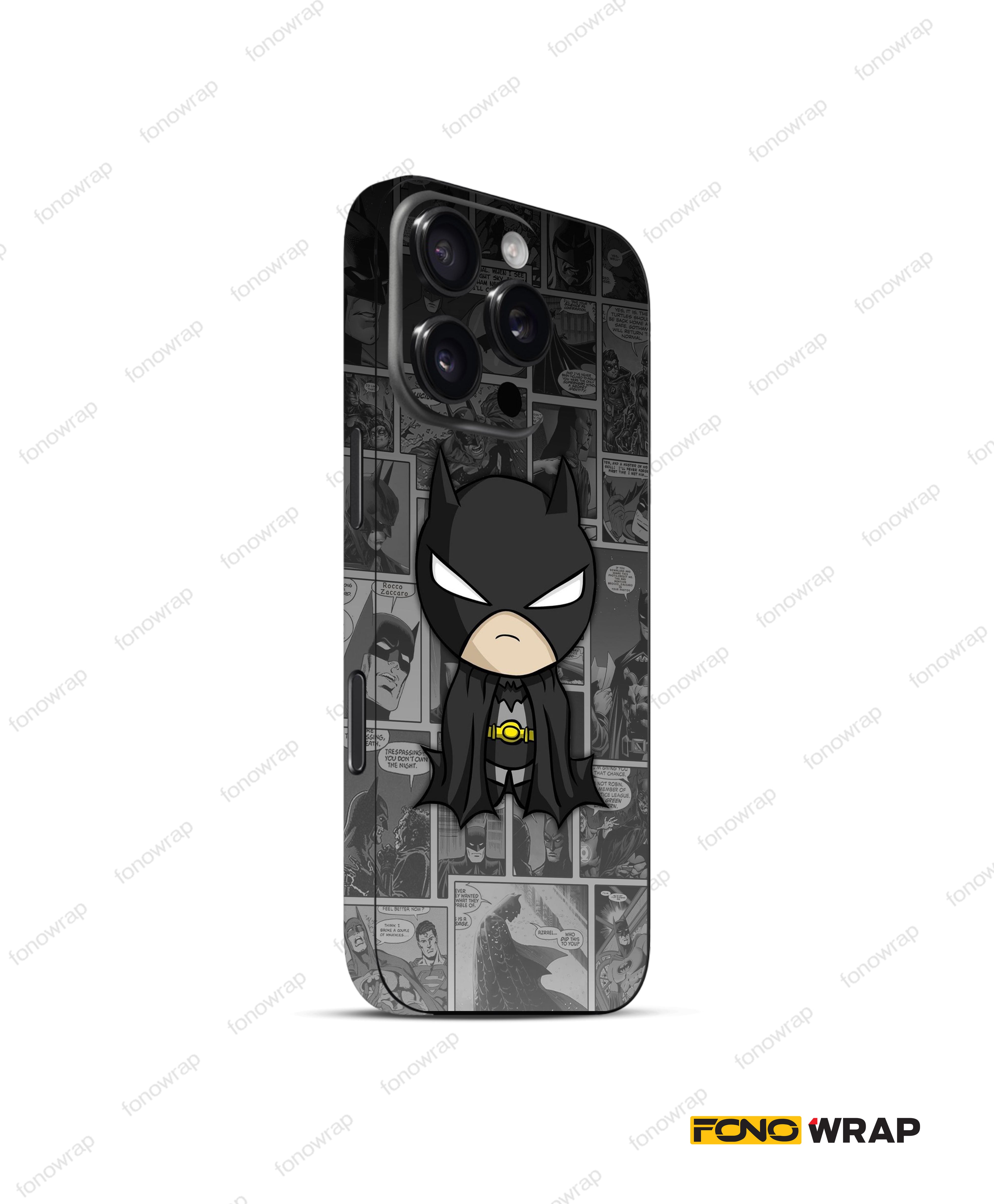 Mini Knight 3D Embossed Mobile Skin