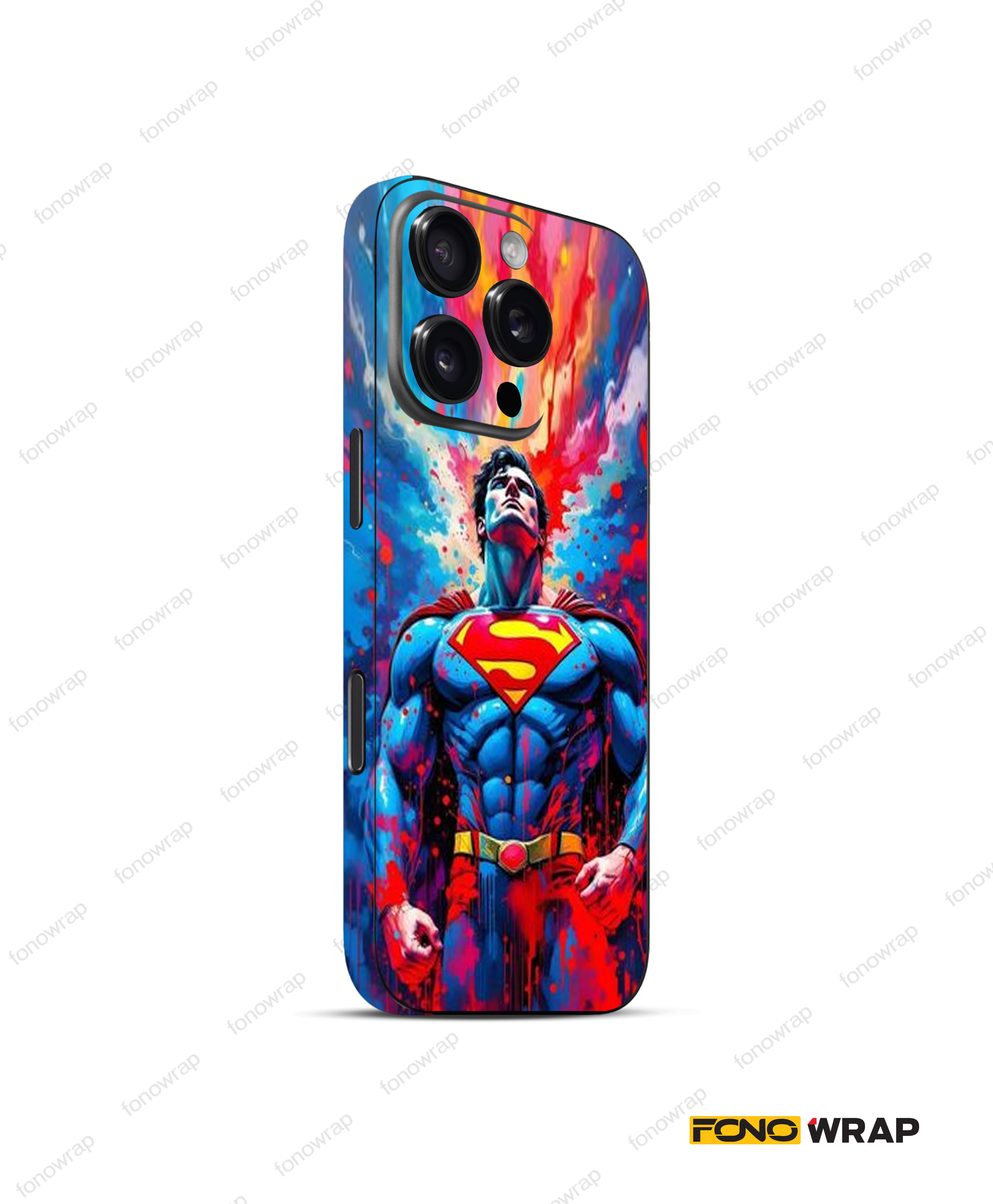Kal-El 3D Embossed Mobile Skin