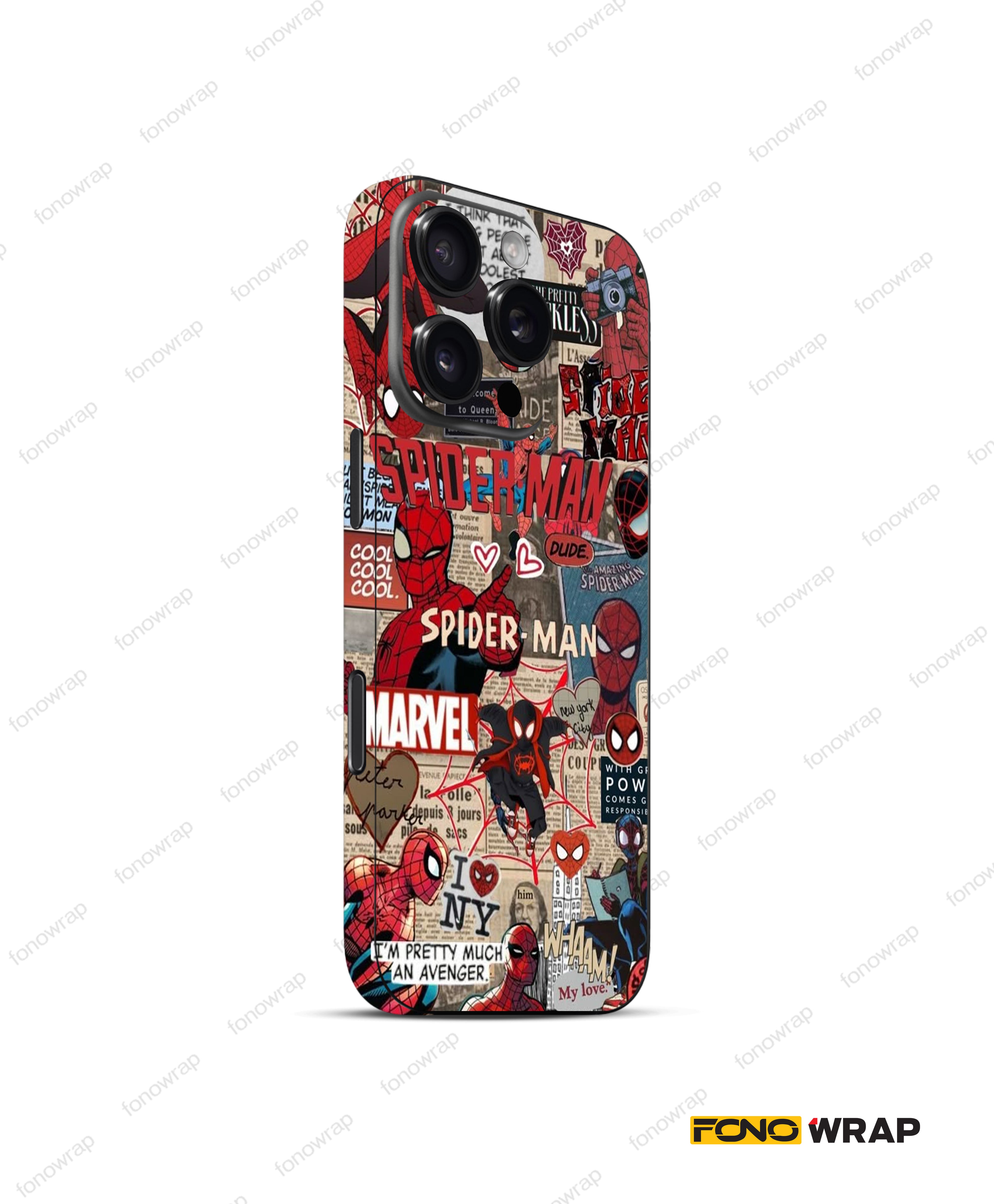 Clone Walker 3D Embossed Mobile Skin