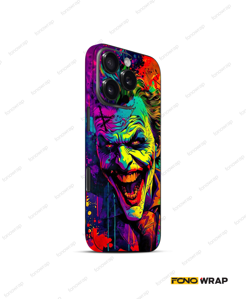 Painted Madness Embossed Mobile Skin