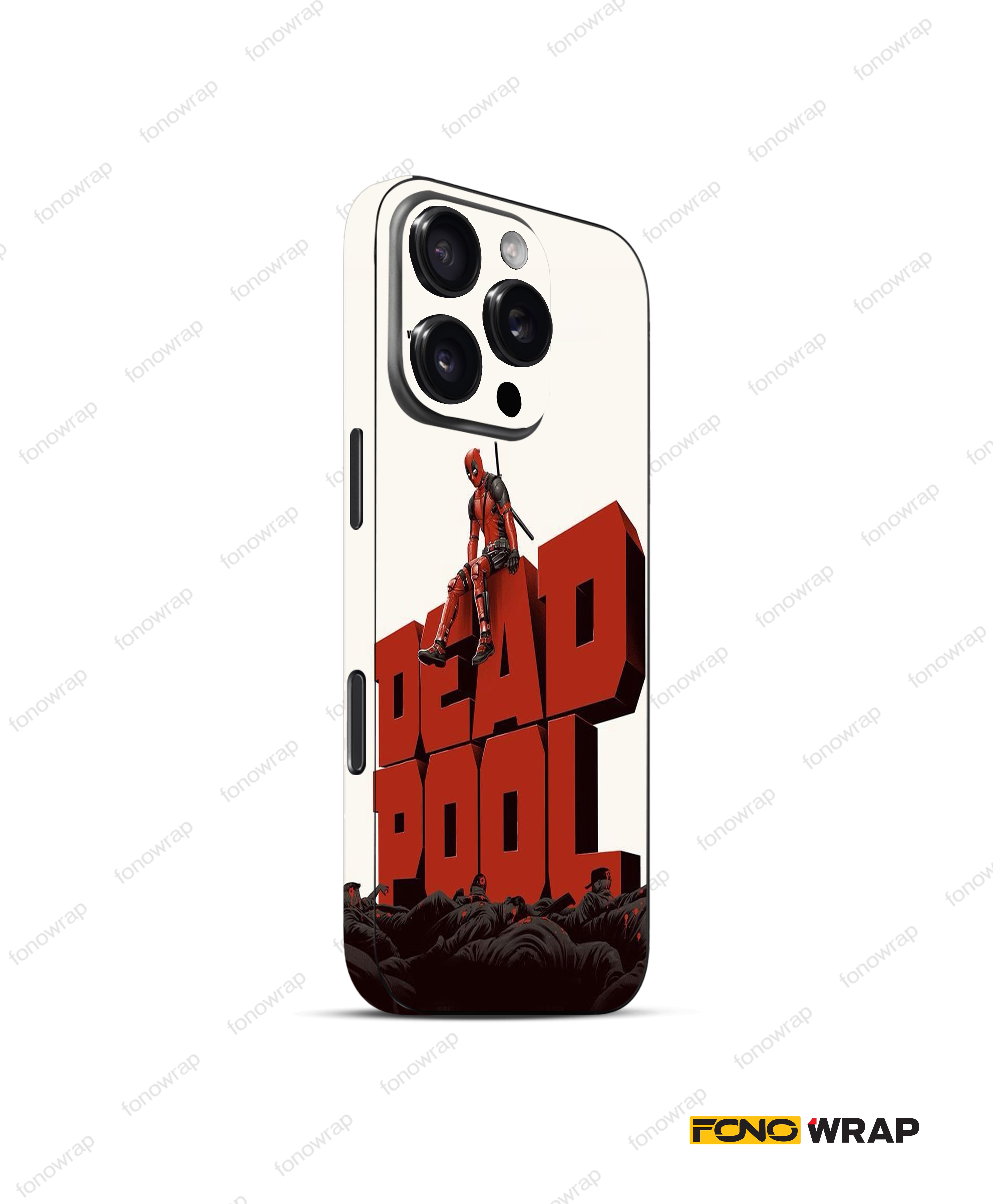 Redpool 3D Embossed Mobile Skin