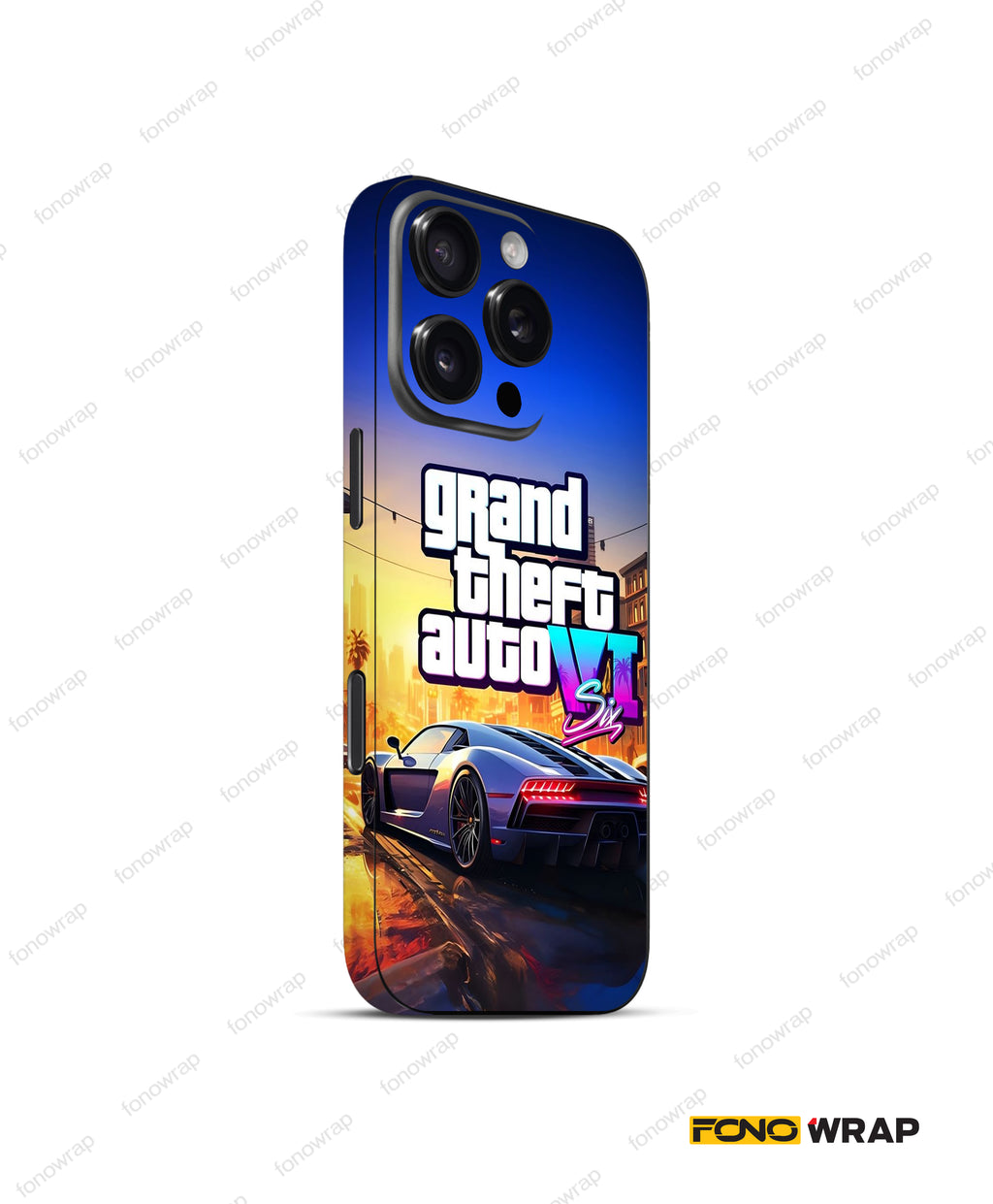 Grand Theft Embossed Mobile Skin