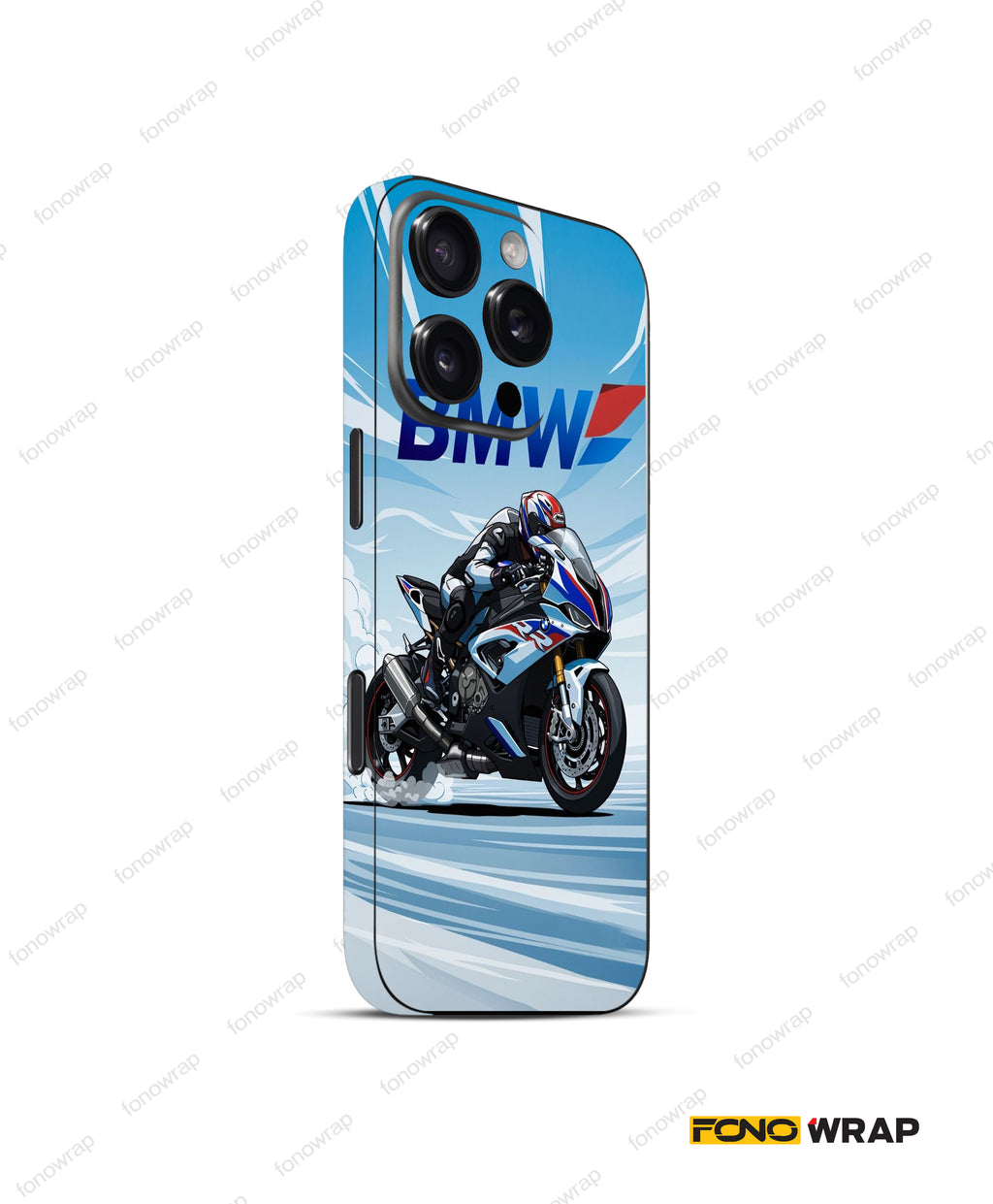 BMW 1000 RR Embossed Mobile Skin