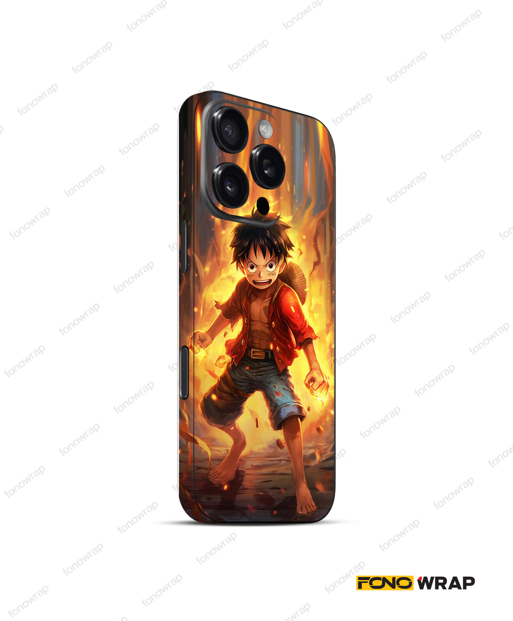 Monkey D Luffy Embossed Mobile Skin