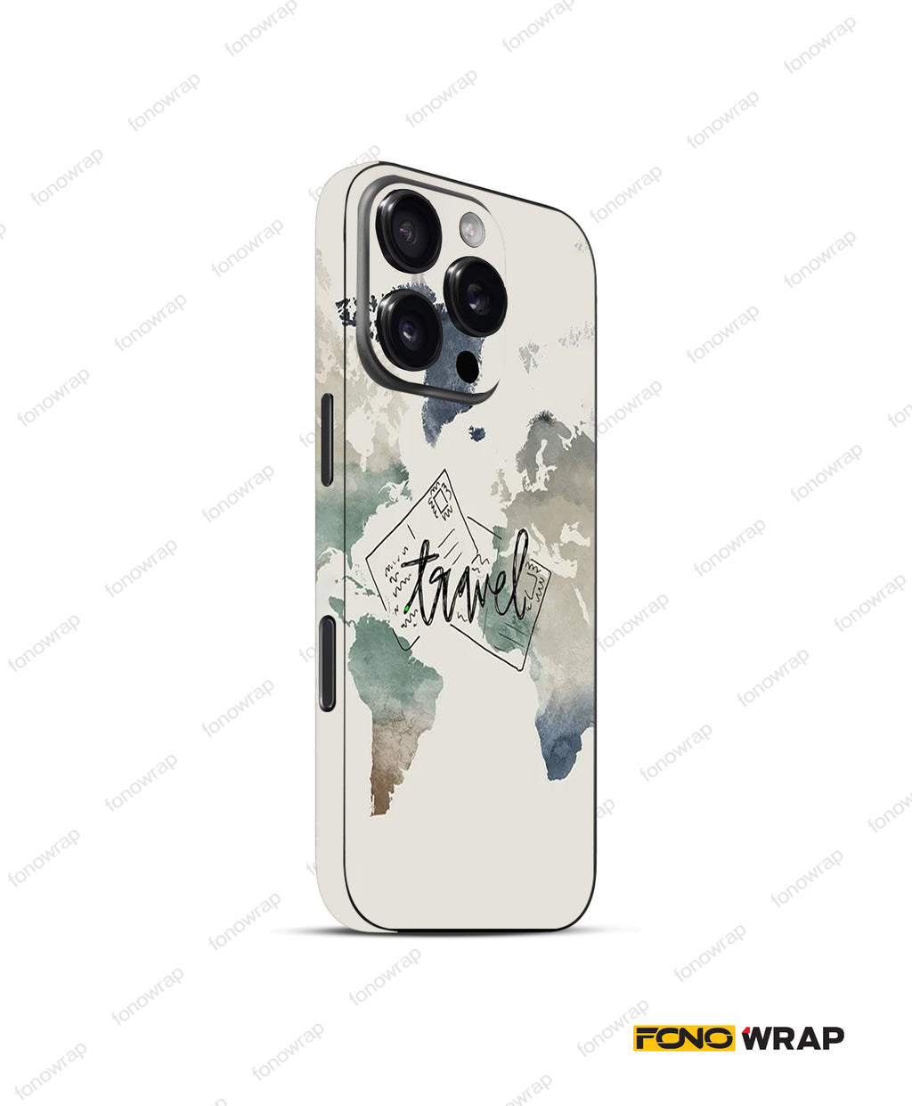 Time to Travel Embossed Mobile Skin