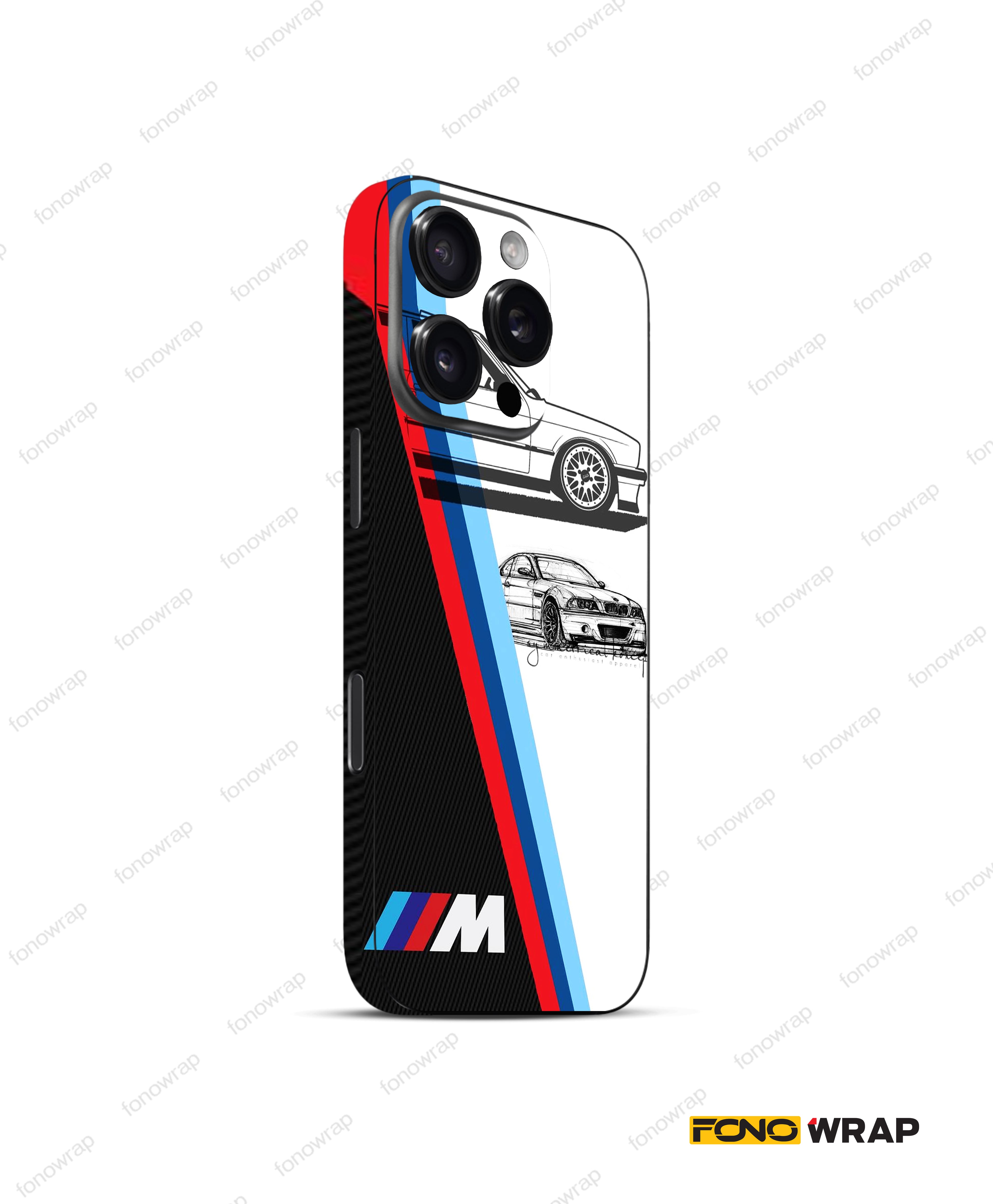 M3 Legend 3D Embossed Mobile Skin