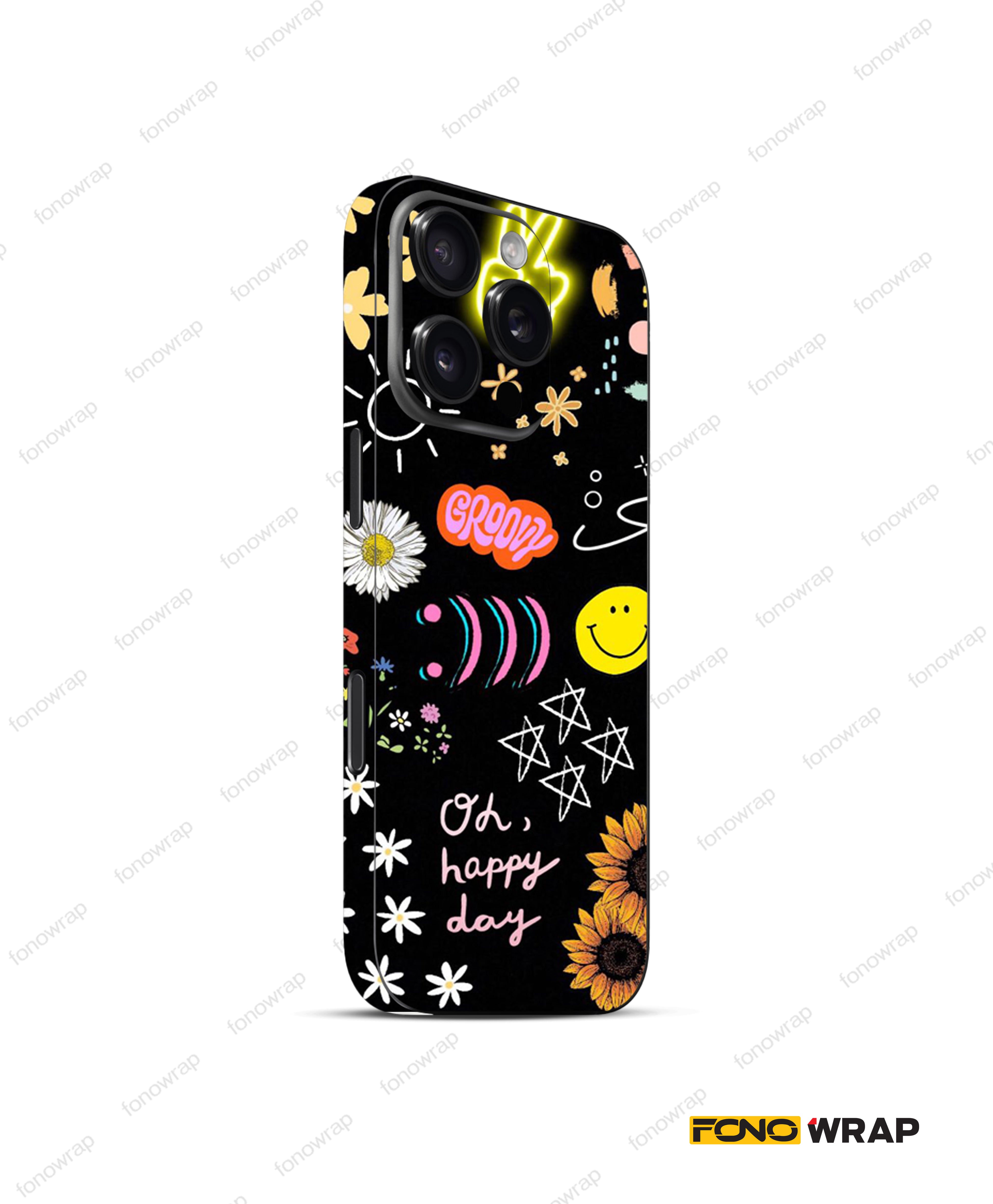 Aesthetic Design 3D Embossed Mobile Skin